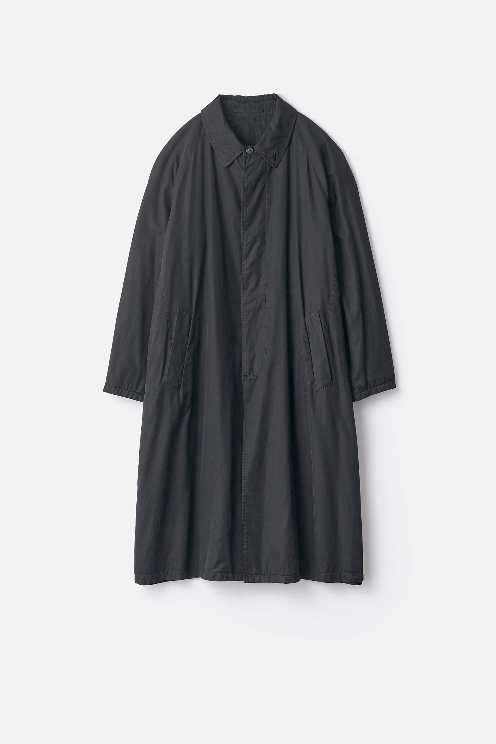 COTTON RAYON VINTAGE PADDED BALMACAAN COAT