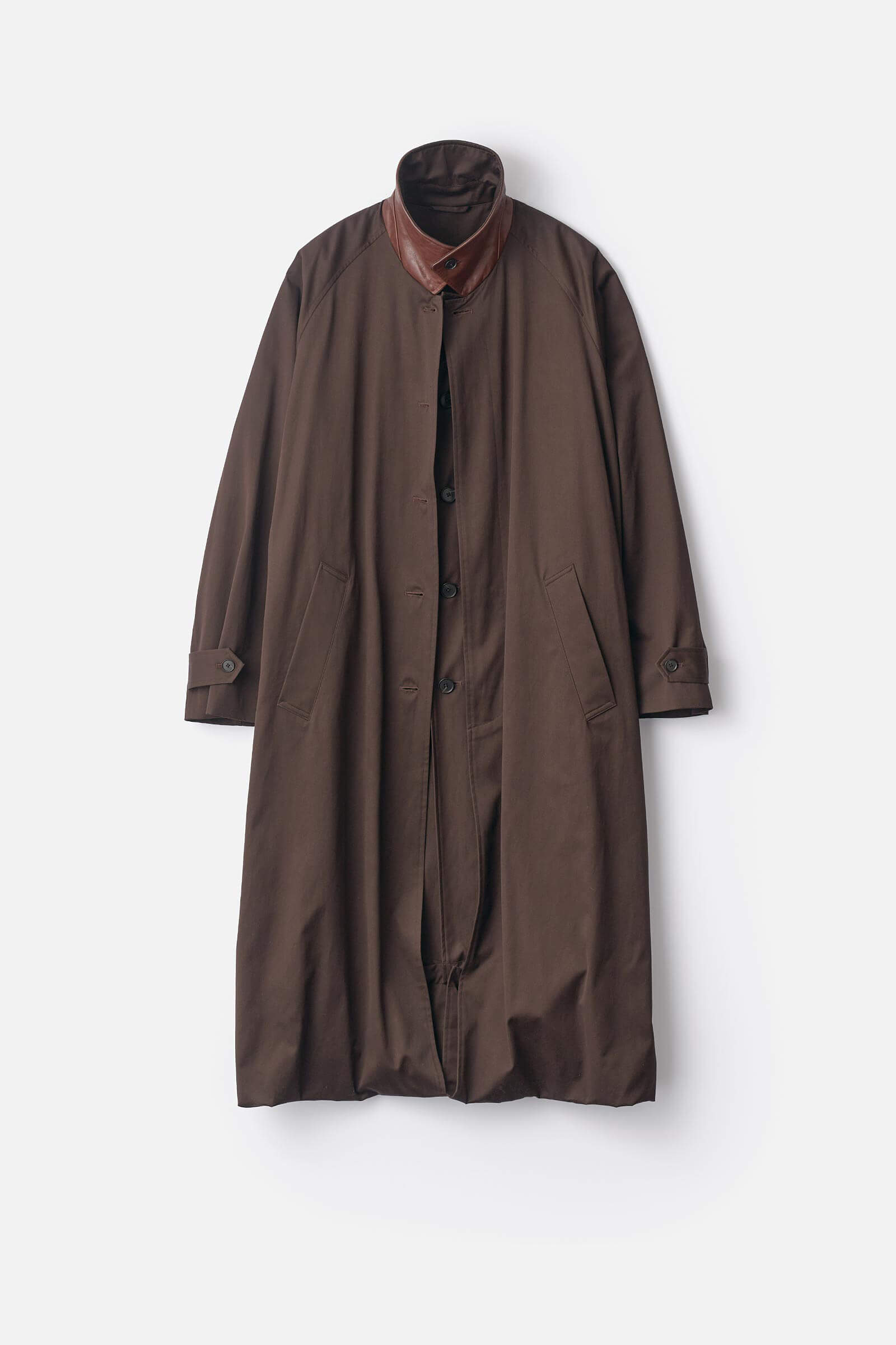 OVERSIZED LAYERED COMBINATION COAT – ssstein