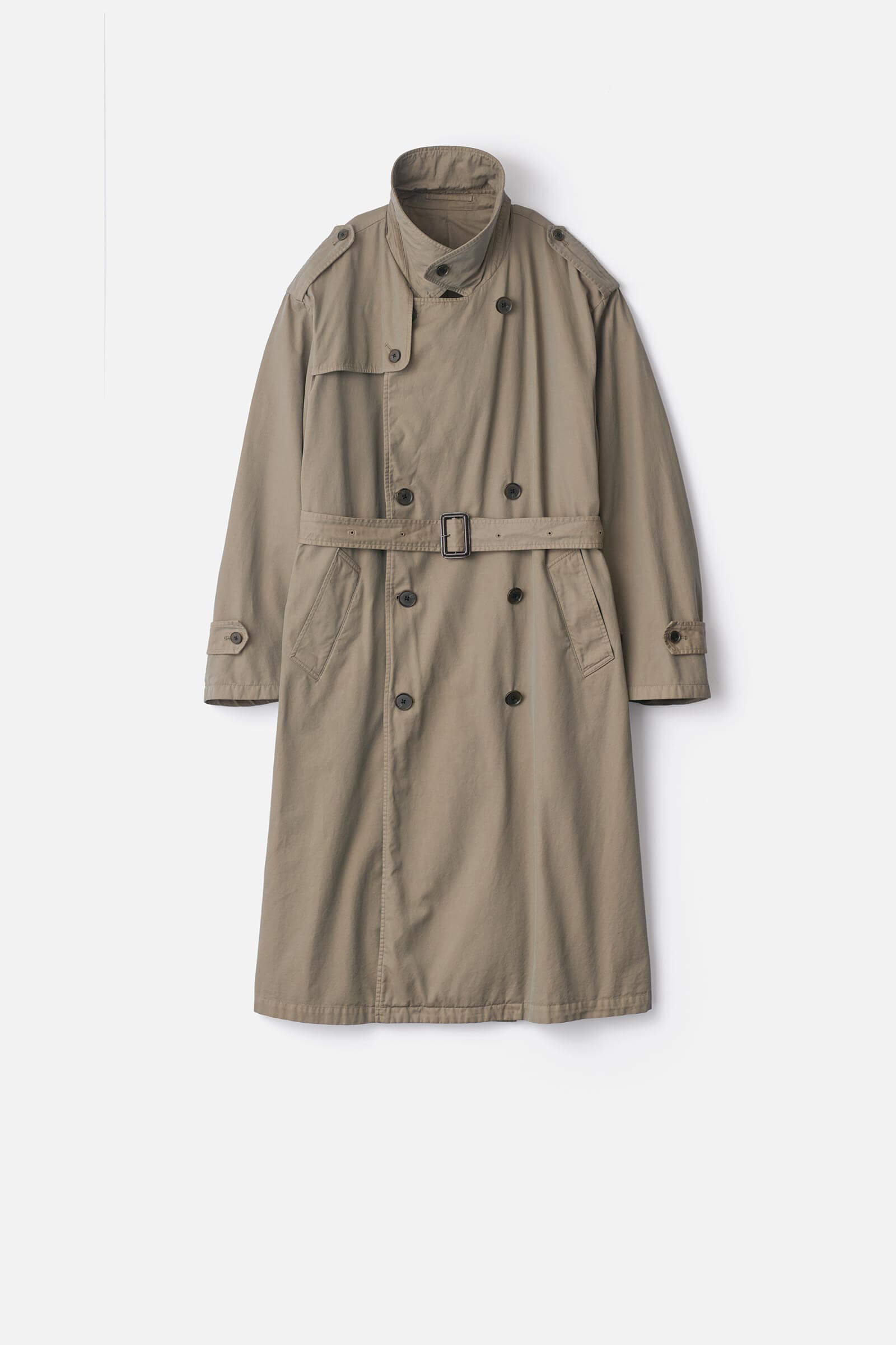 ジャケット・アウター ssstein 21aw OVERLAPED TRENCH COAT M stein - 【即完品】ssstein シュタイン 21awトレンチコートの通販 by