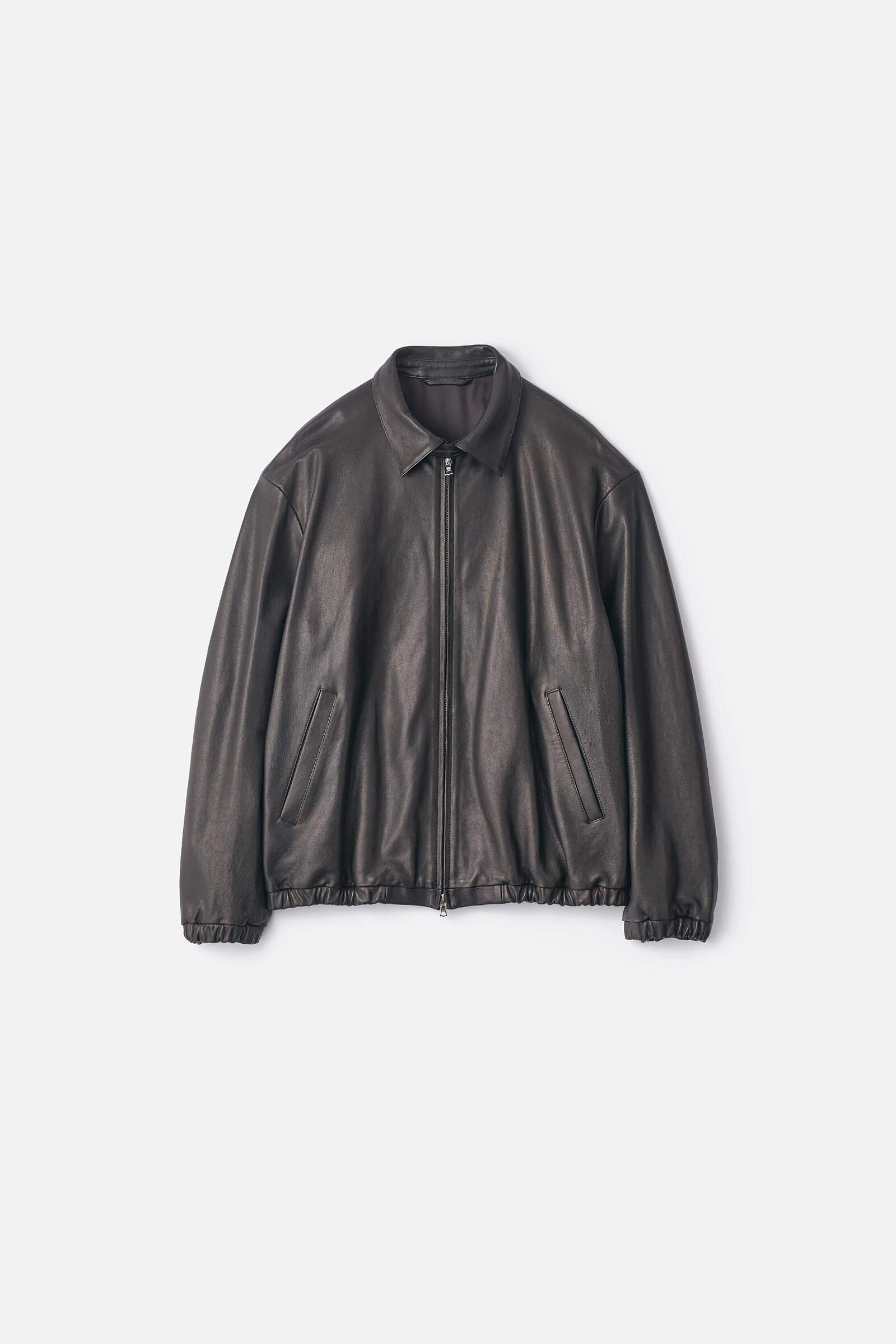 LAMBS LEATHER LIGHT ZIP JACKET