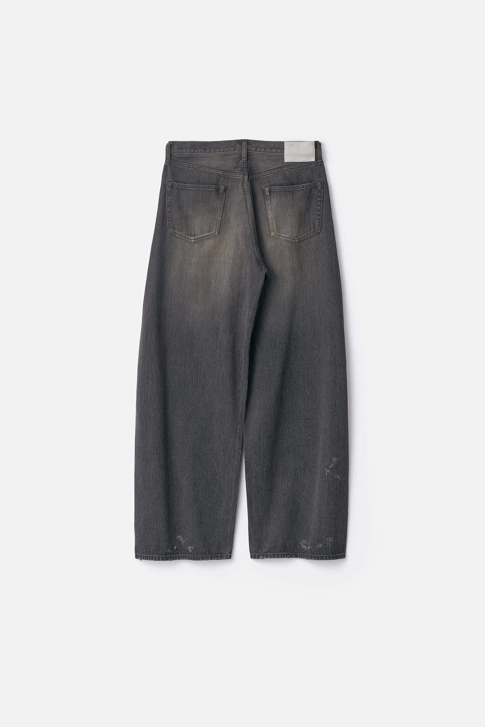 DEFORMATION WIDE DENIM JEANS