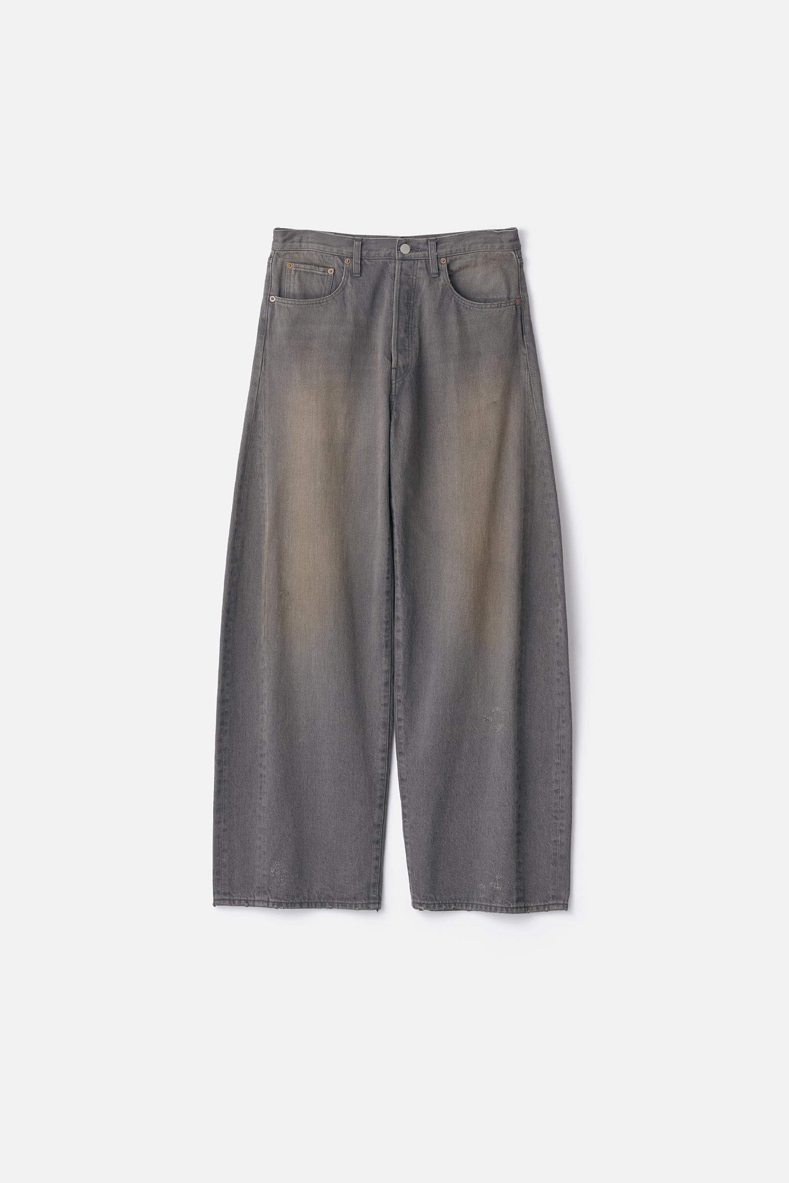 DEFORMATION WIDE DENIM JEANS – ssstein