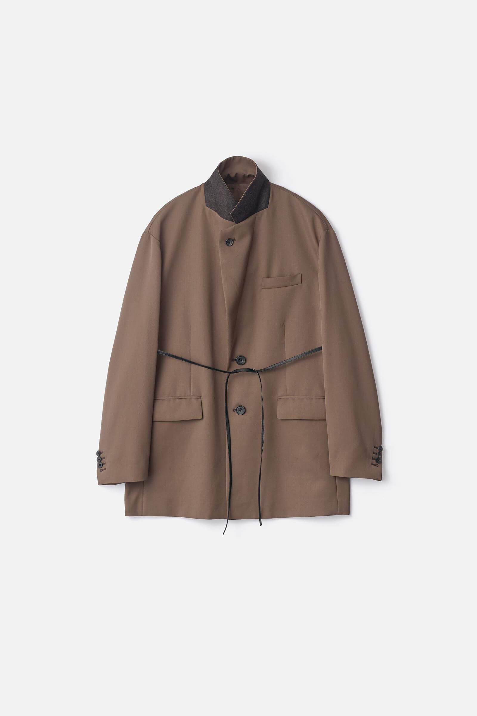 OVERSIZED SINGLE BREASTED LONG JACKET – ssstein