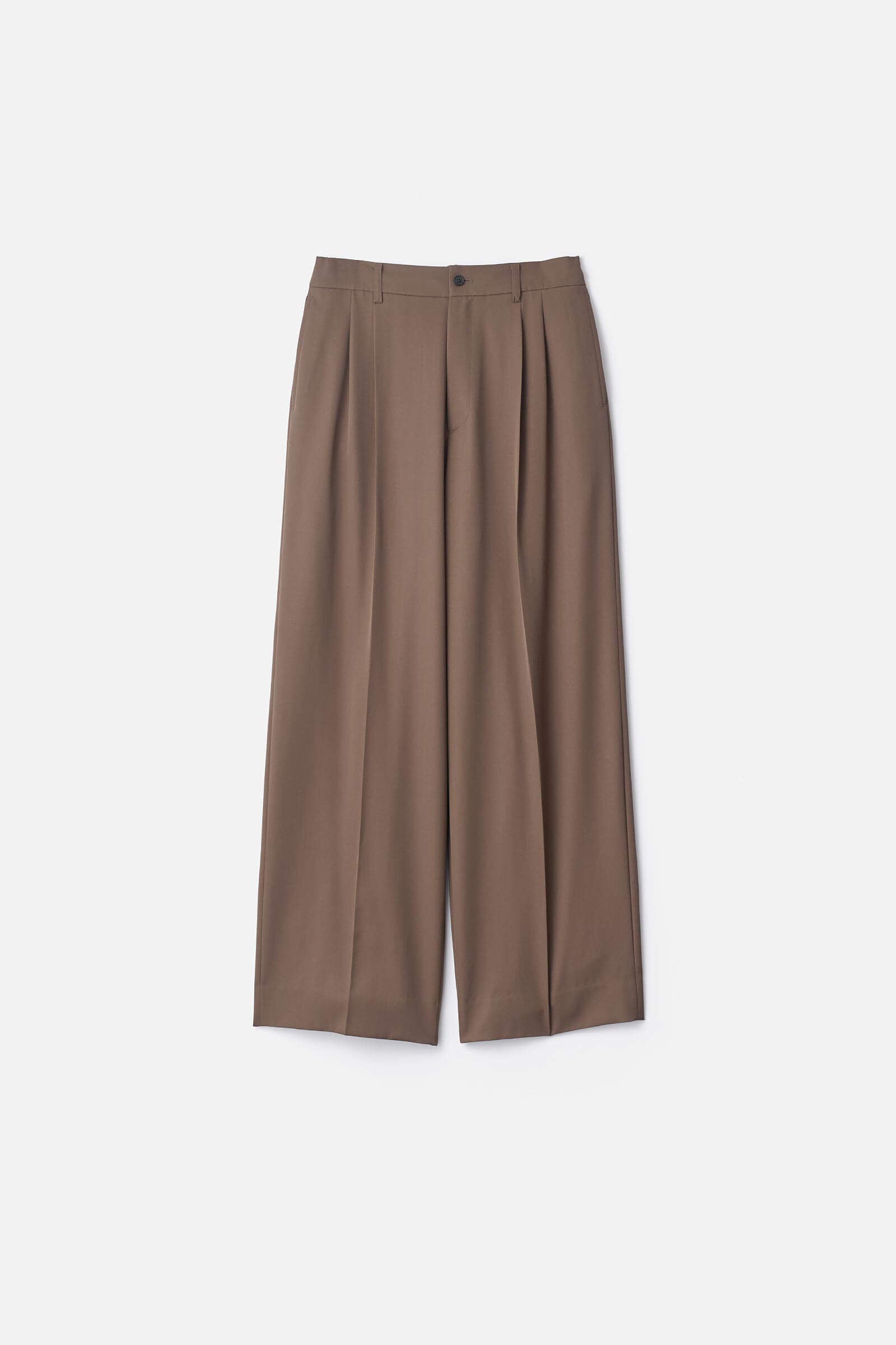 EASY LONG WIDE TROUSERS