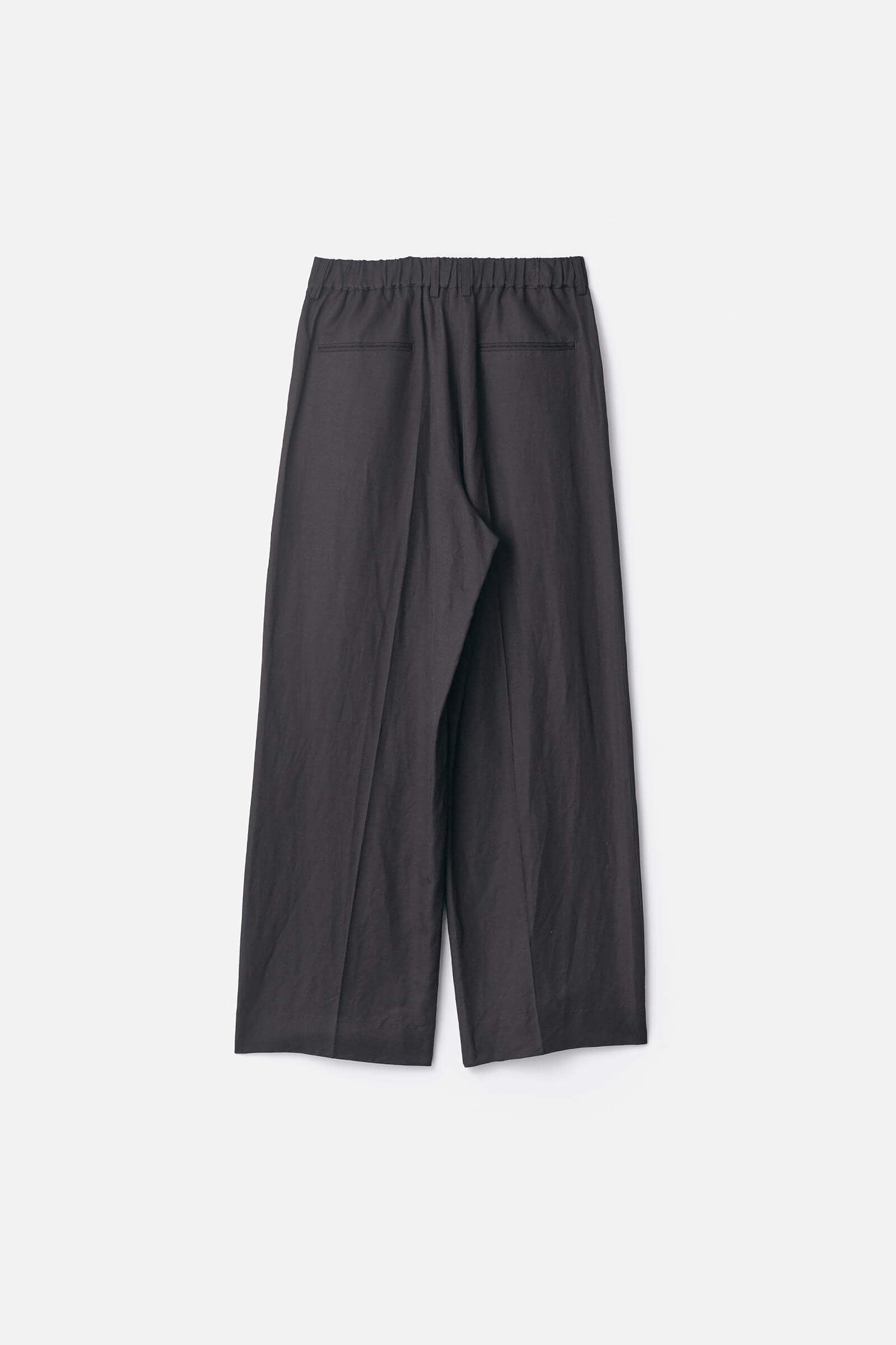 VIS/LI/RA TWILL EASY LONG WIDE TROUSERS – ssstein