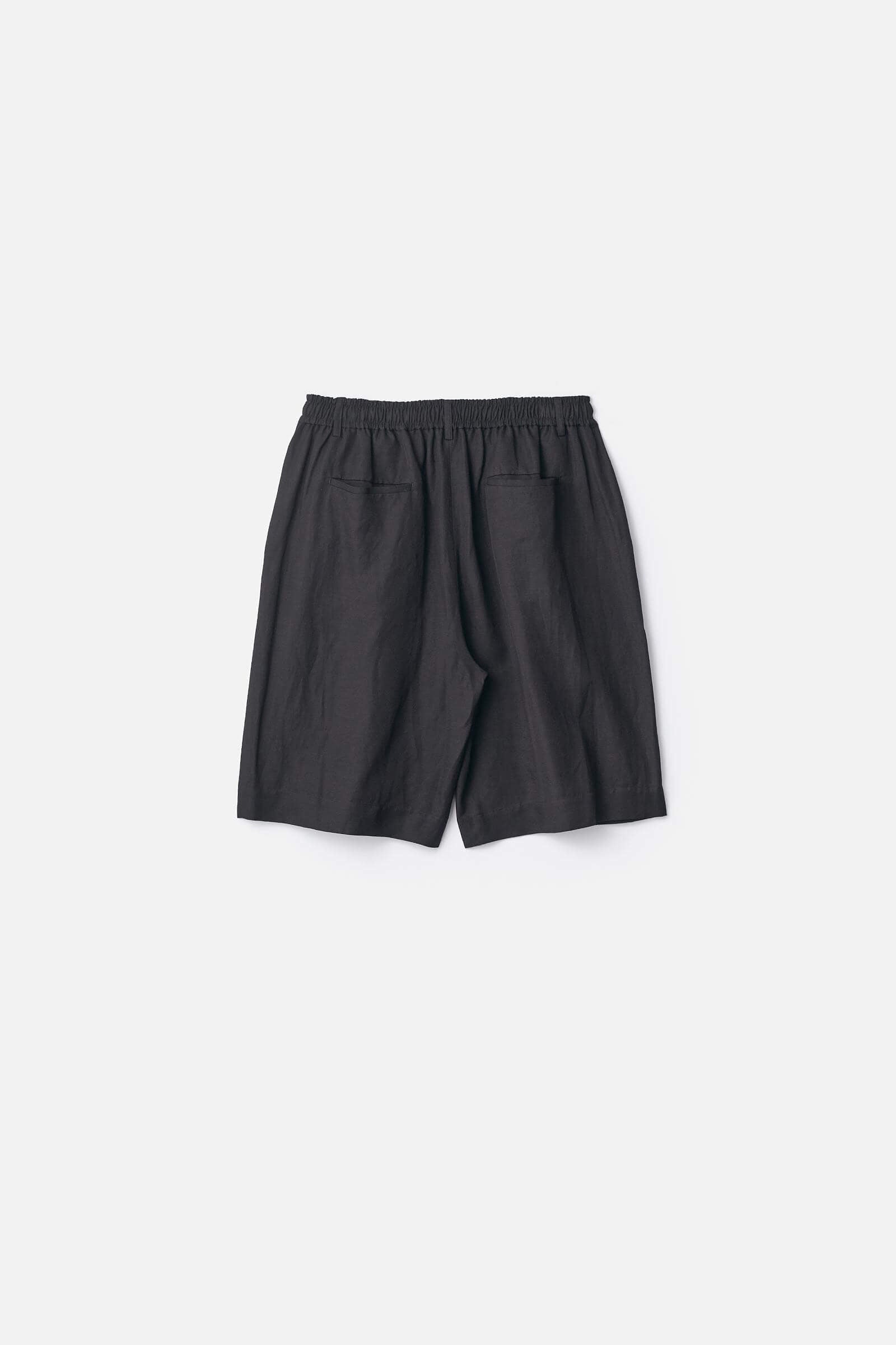 VIS/LI/RA TWILL WIDE EASY SHORT TROUSERS – ssstein