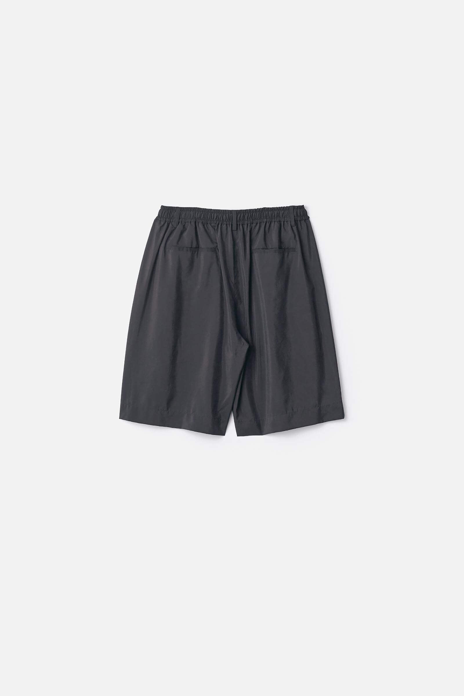 SILK NYLON WIDE EASY SHORT TROUSERS – ssstein