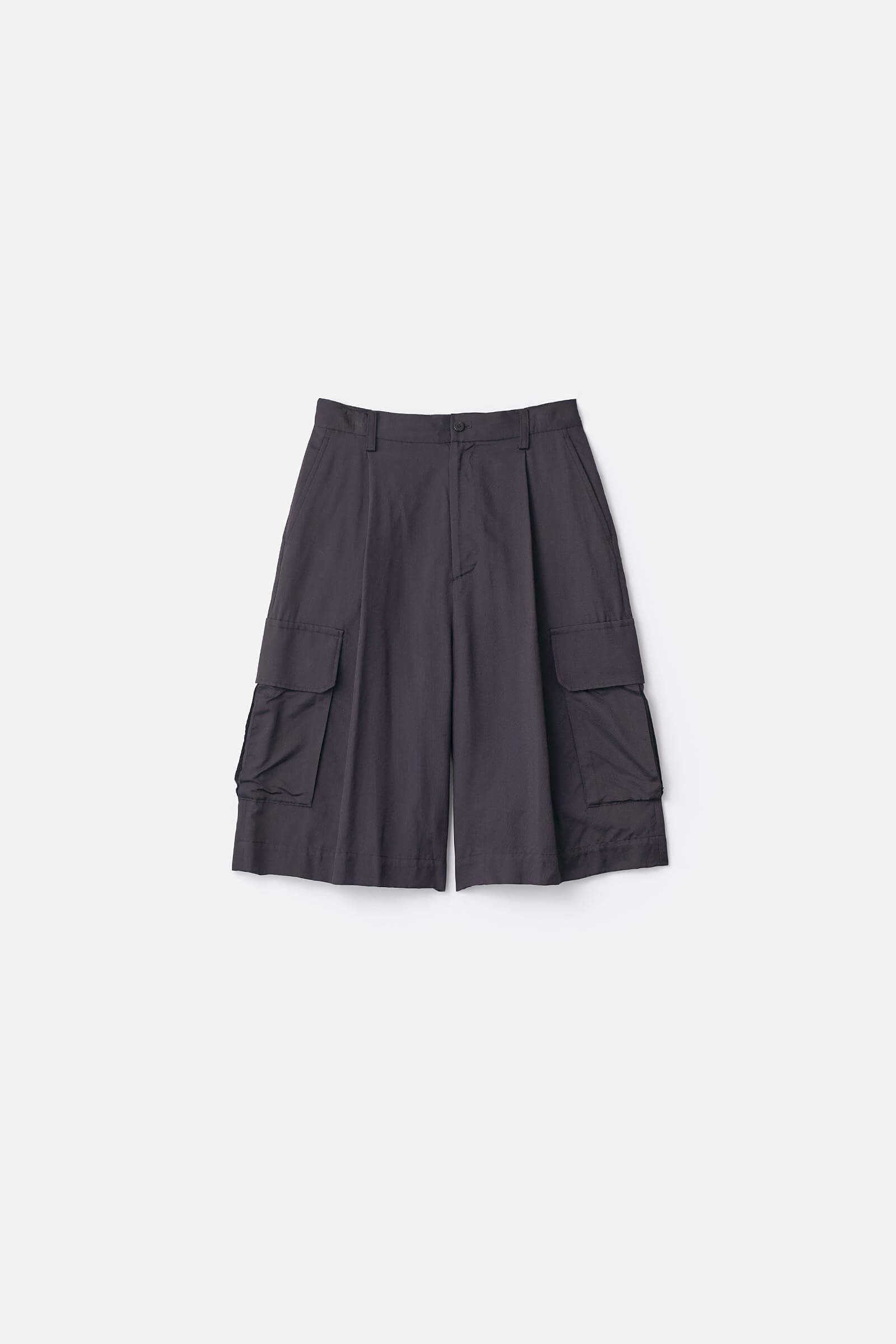 【ssstein】26ss Silk Cupro Cargo Shorts SILK CUPRO CARGO SHORT TROUSERS – ssstein