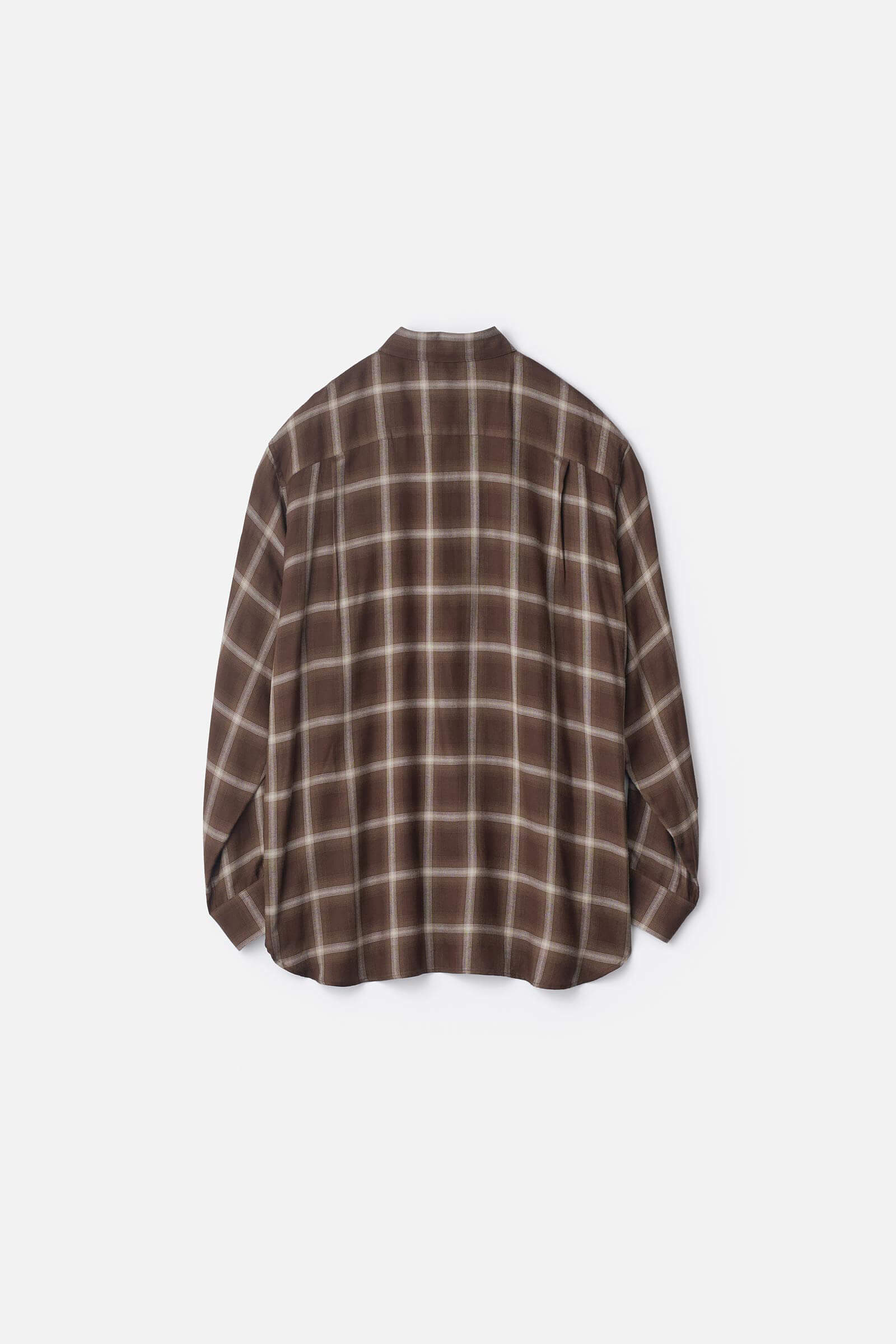 LY/VIS CHECK OVERSIZED LS SHIRT