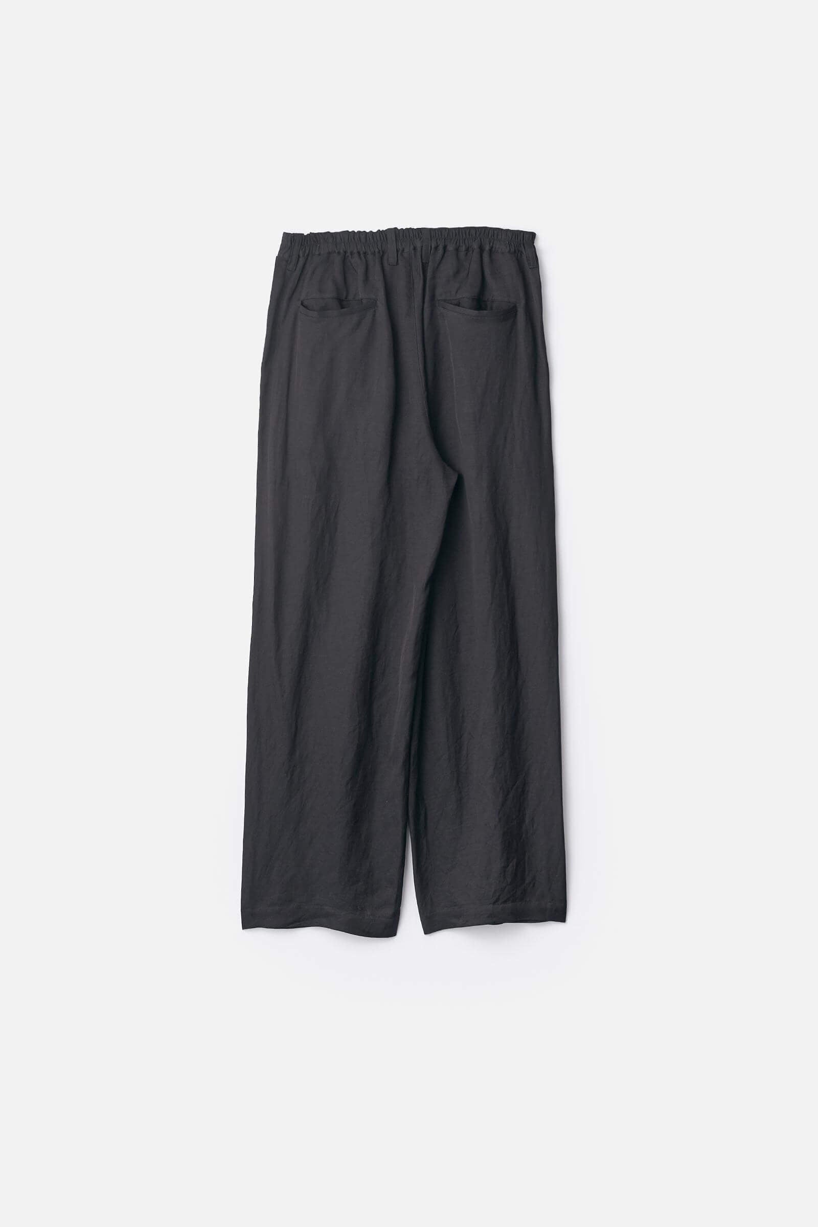 VIS/LI BRIGHT TWILL WIDE EASY TROUSERS – ssstein
