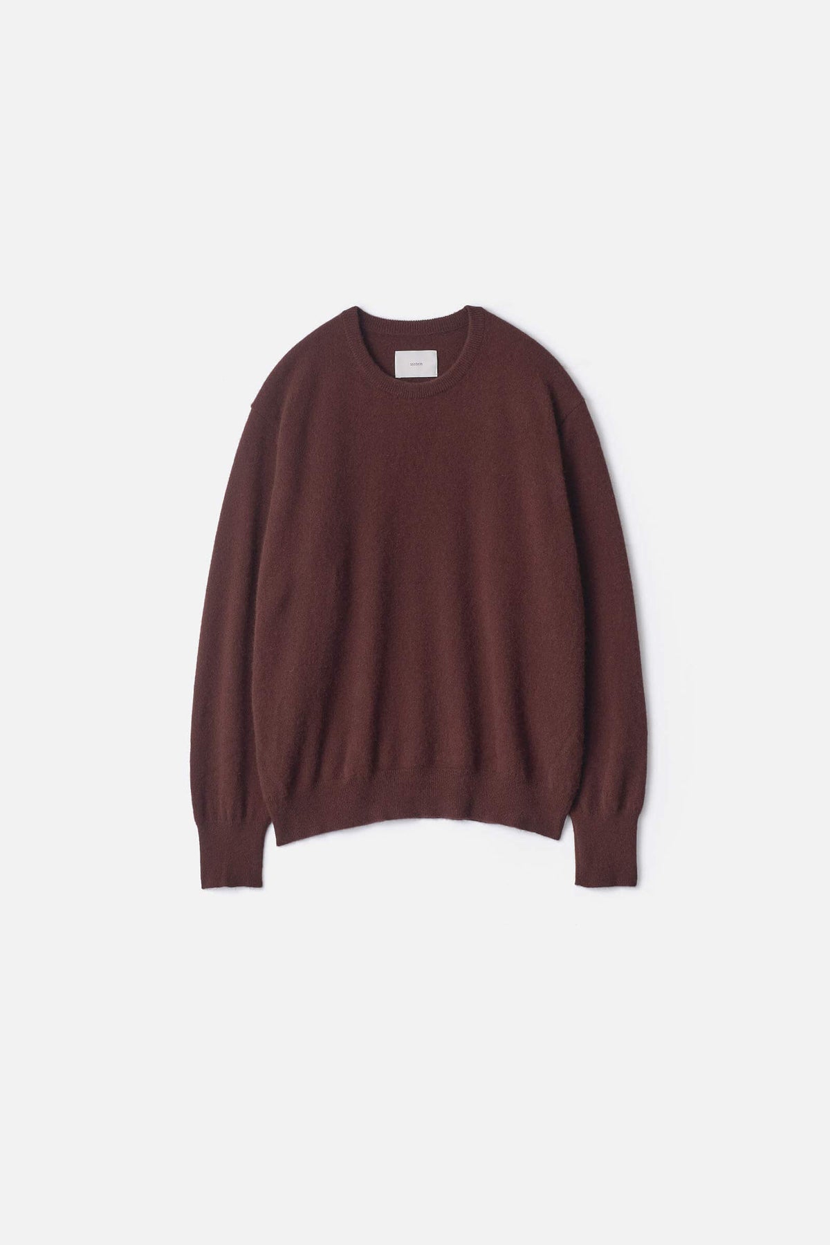 ssstein COTTON CASHMERE KNIT SKIPPER LS