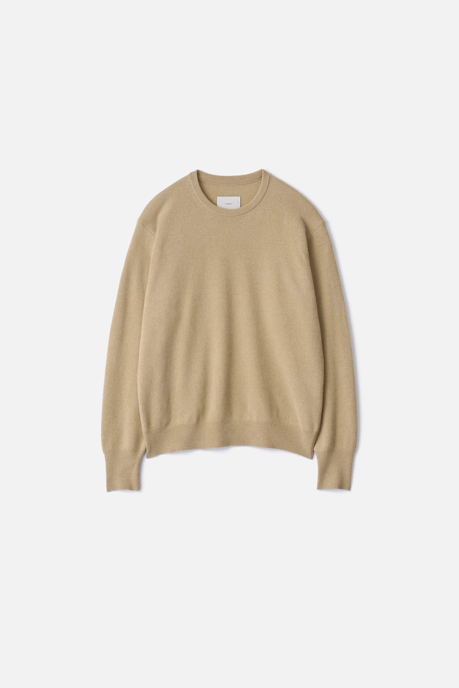 EXTRA FINE WOOL KNIT CREW NECK LS – ssstein