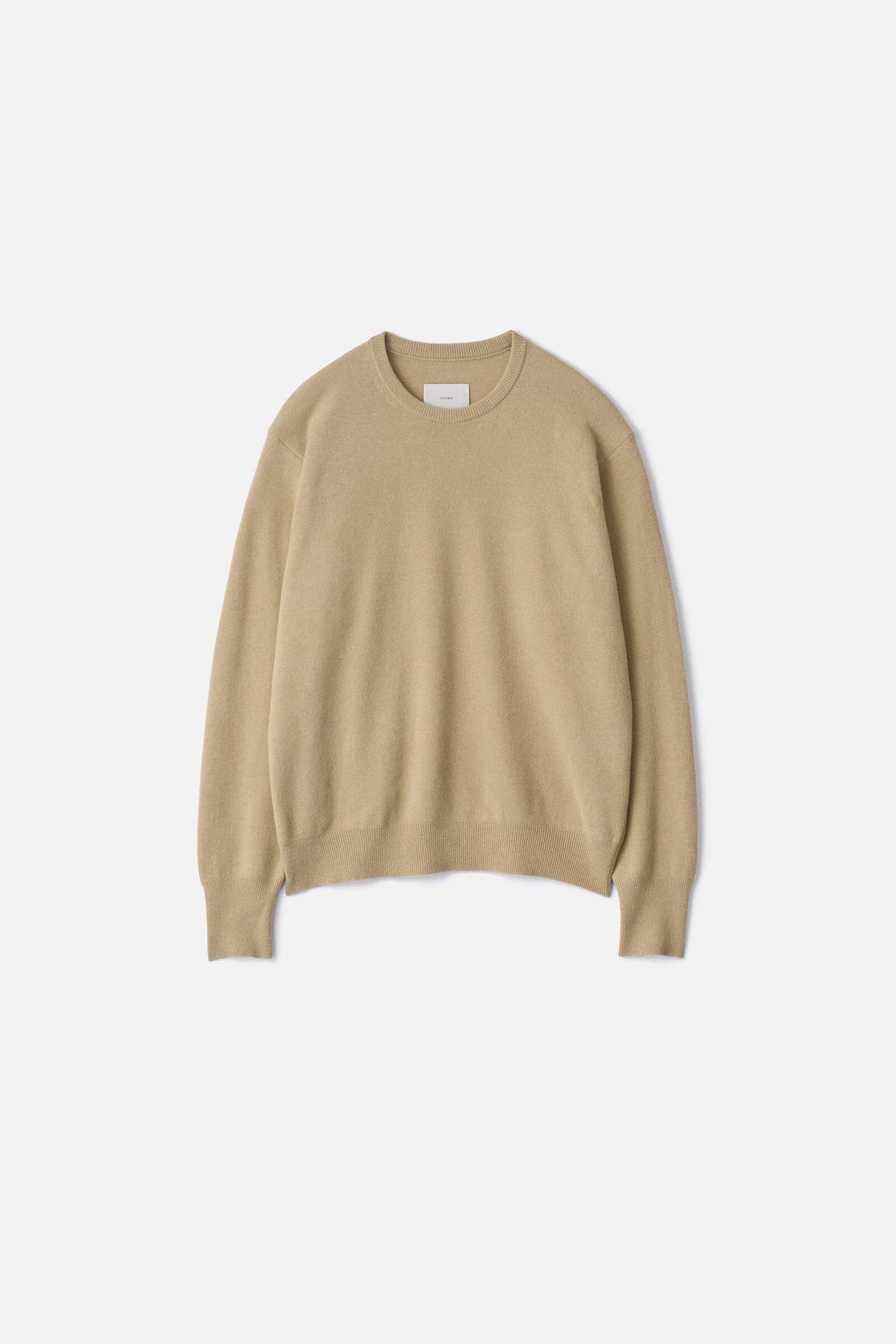 EXTRA FINE WOOL KNIT CREW NECK LS – ssstein