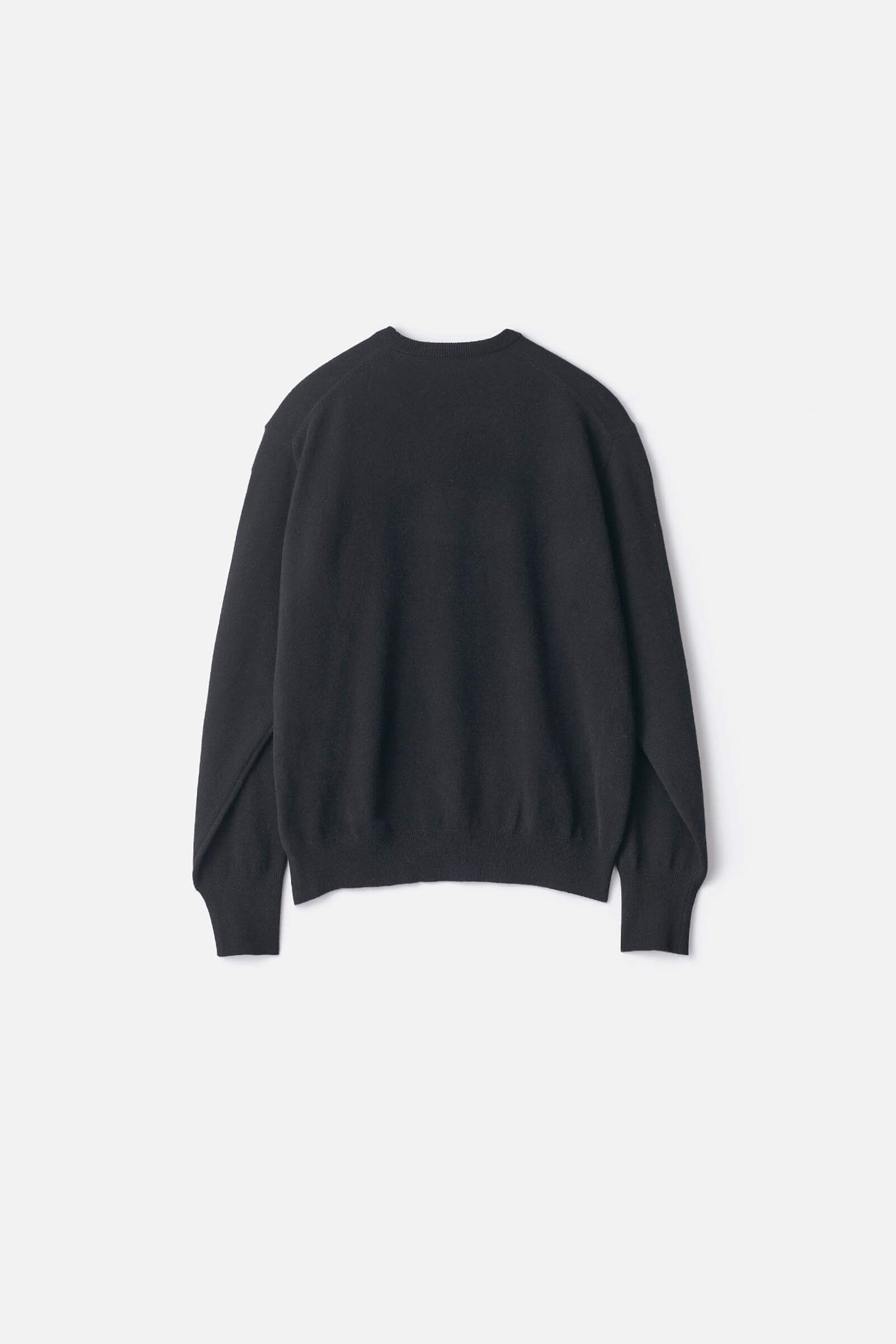 EXTRA FINE WOOL KNIT CREW NECK LS – ssstein
