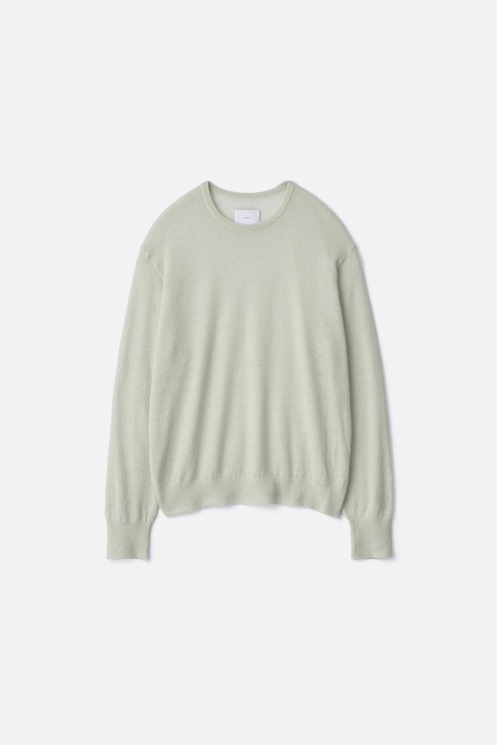 トップス stein PLEATED KNIT CREW NECK W/AL/NY KNIT CREW NECK LS – ssstein