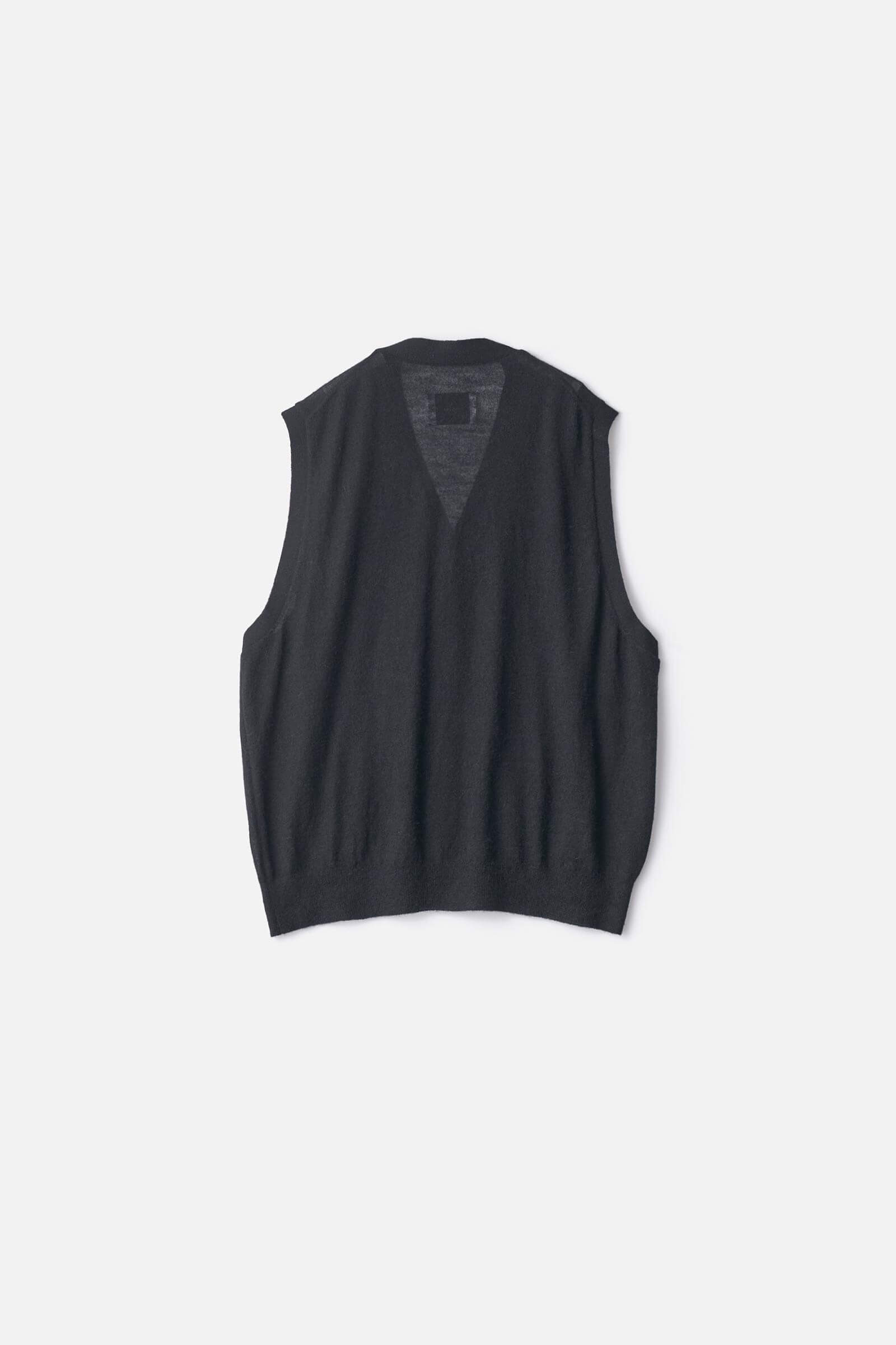 W/AL/NY KNIT VEST – ssstein W/AL/NY KNIT VEST – ssstein