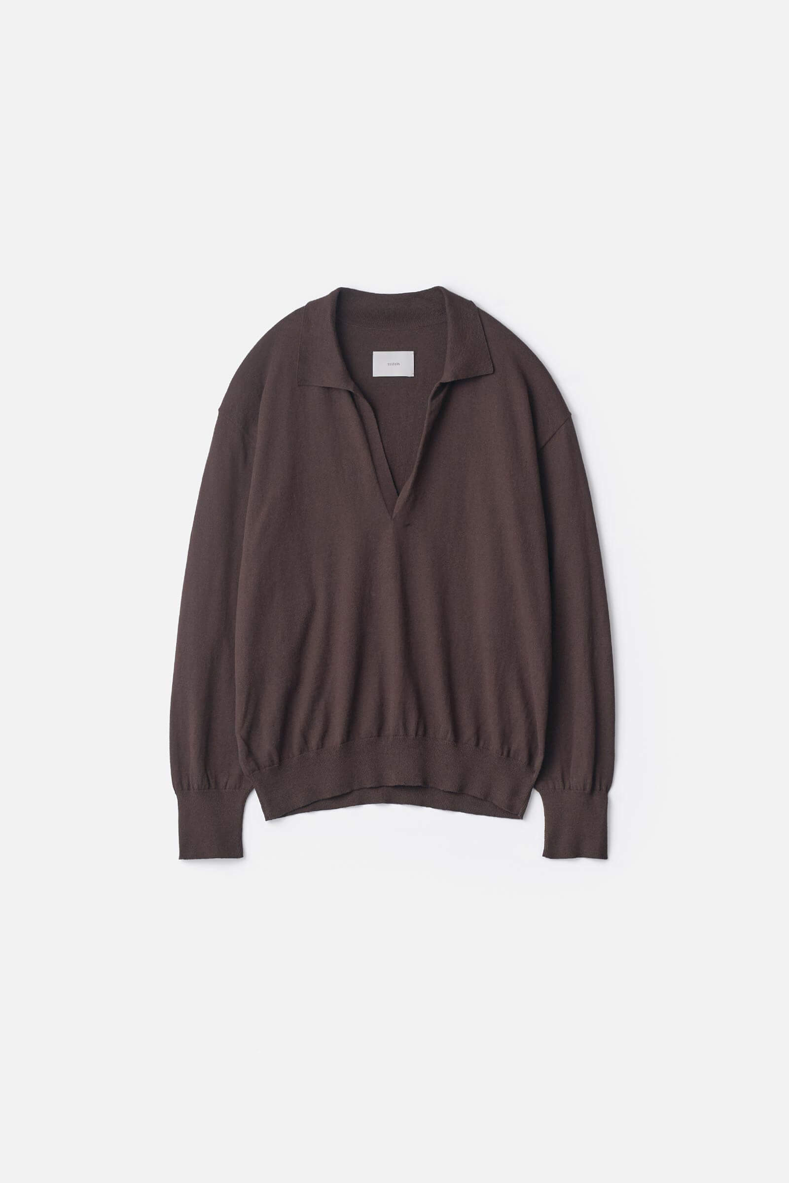トップス 2025SS ssstein SHEER LIGHT KNIT VNECK LS ssstein Sheer Light Knit V Neck LS Black – Très Bien