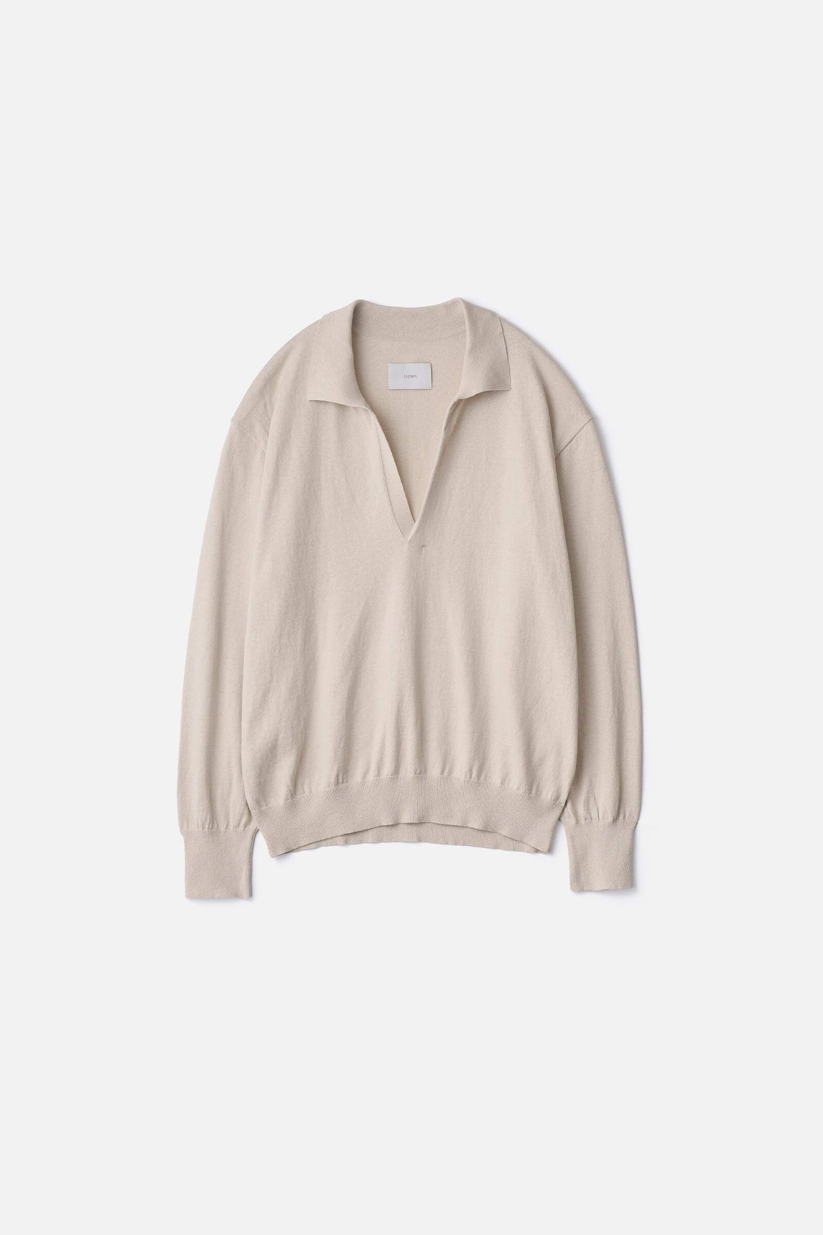 ORGANIC COTTON KNIT SKIPPER LS