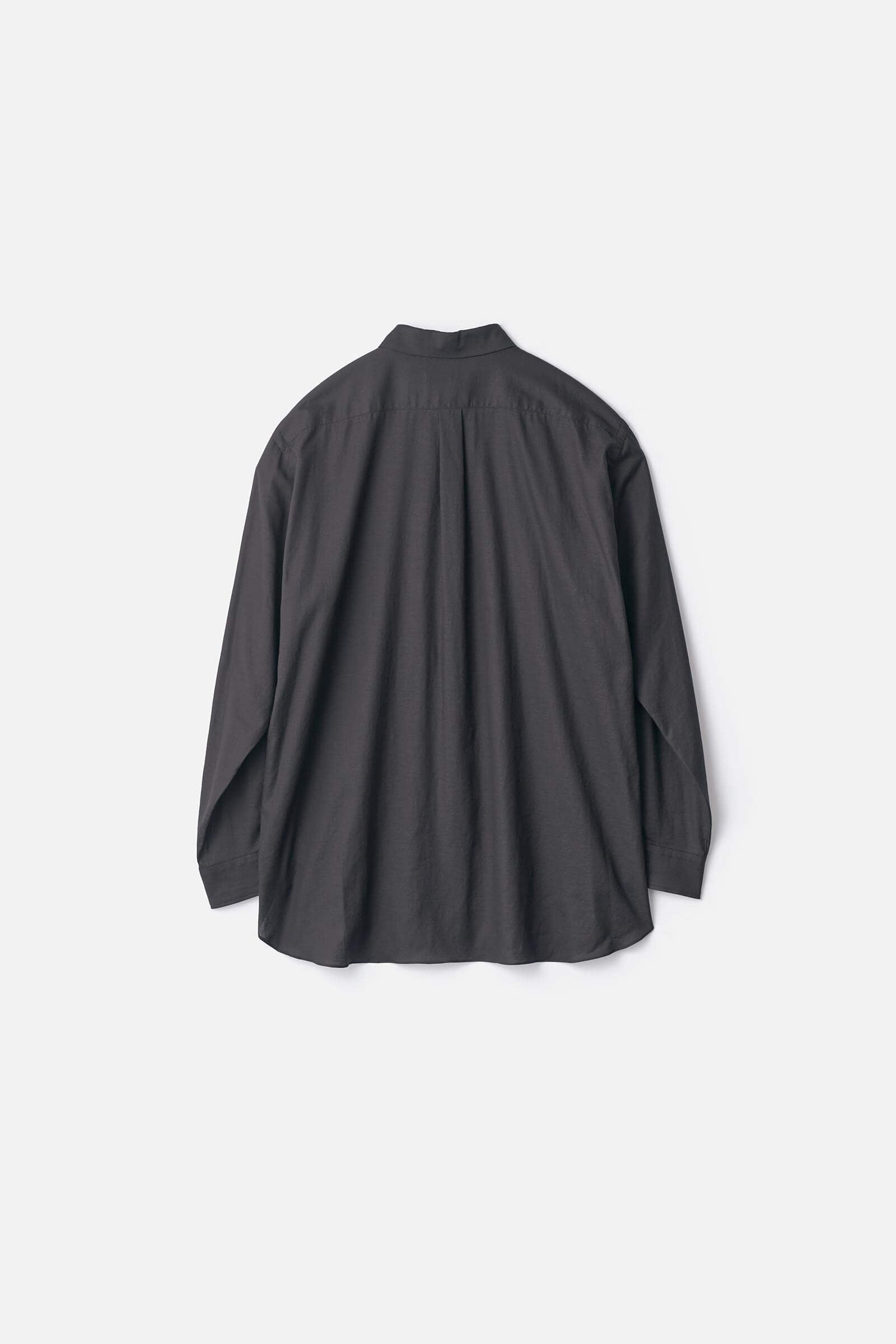 COTTON SILK OVERSIZED REGULAR COLLAR SHIRT – ssstein