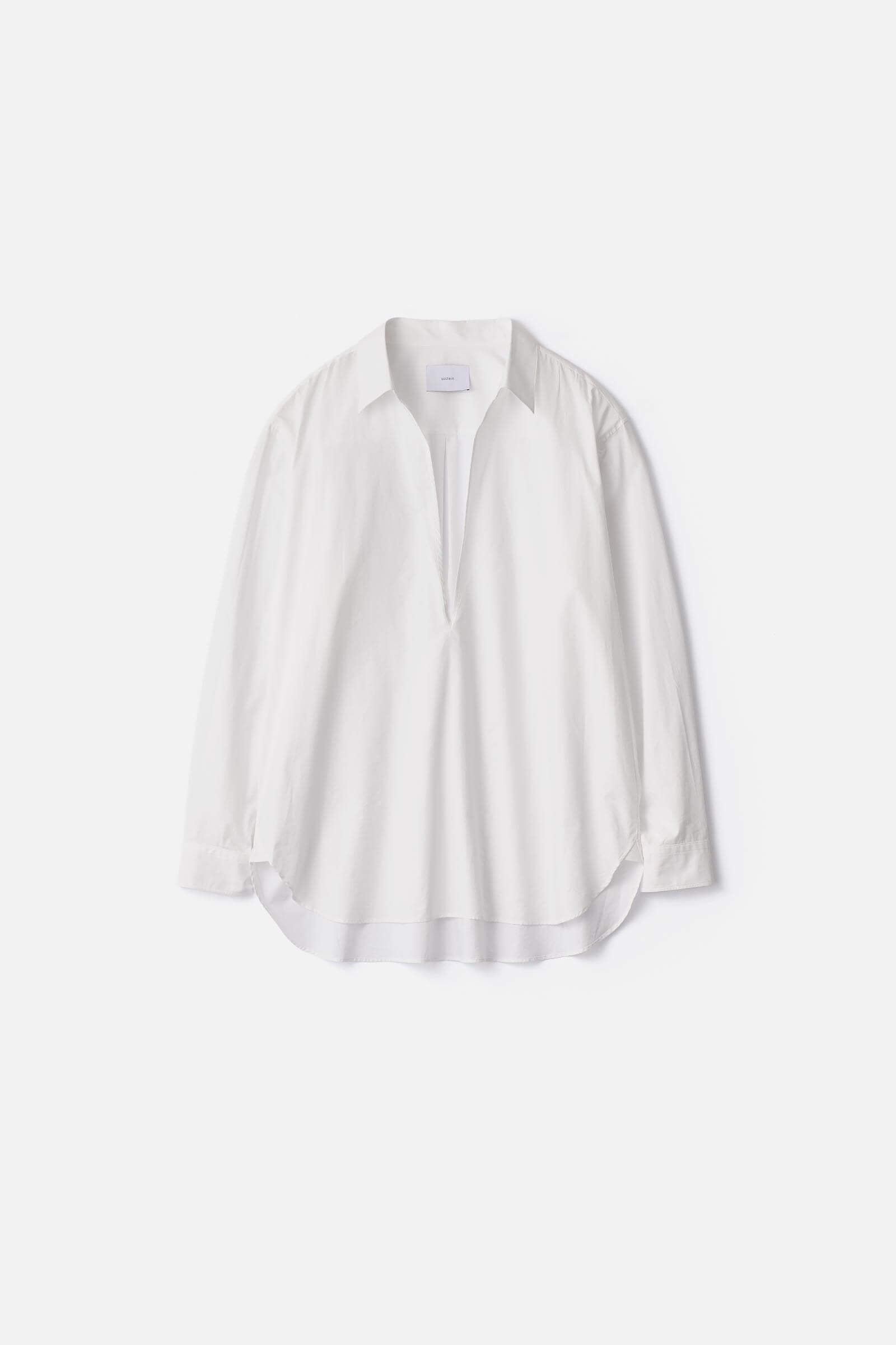 SUVIN COTTON OVERSIZED SKIPPER SHIRT – ssstein