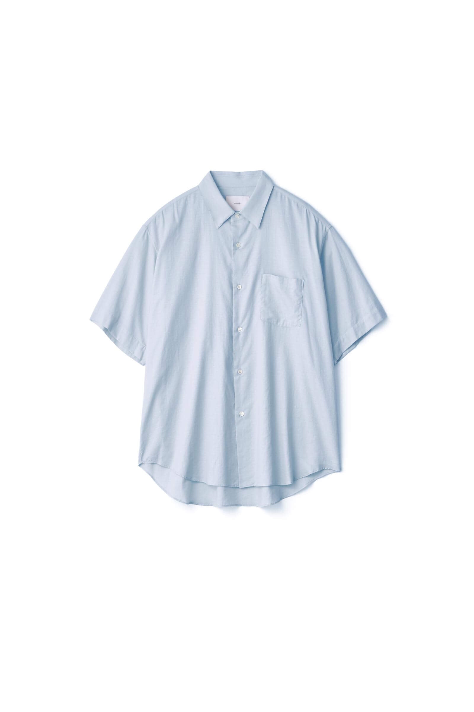 COTTON SILK OVERSIZED SS SHIRT