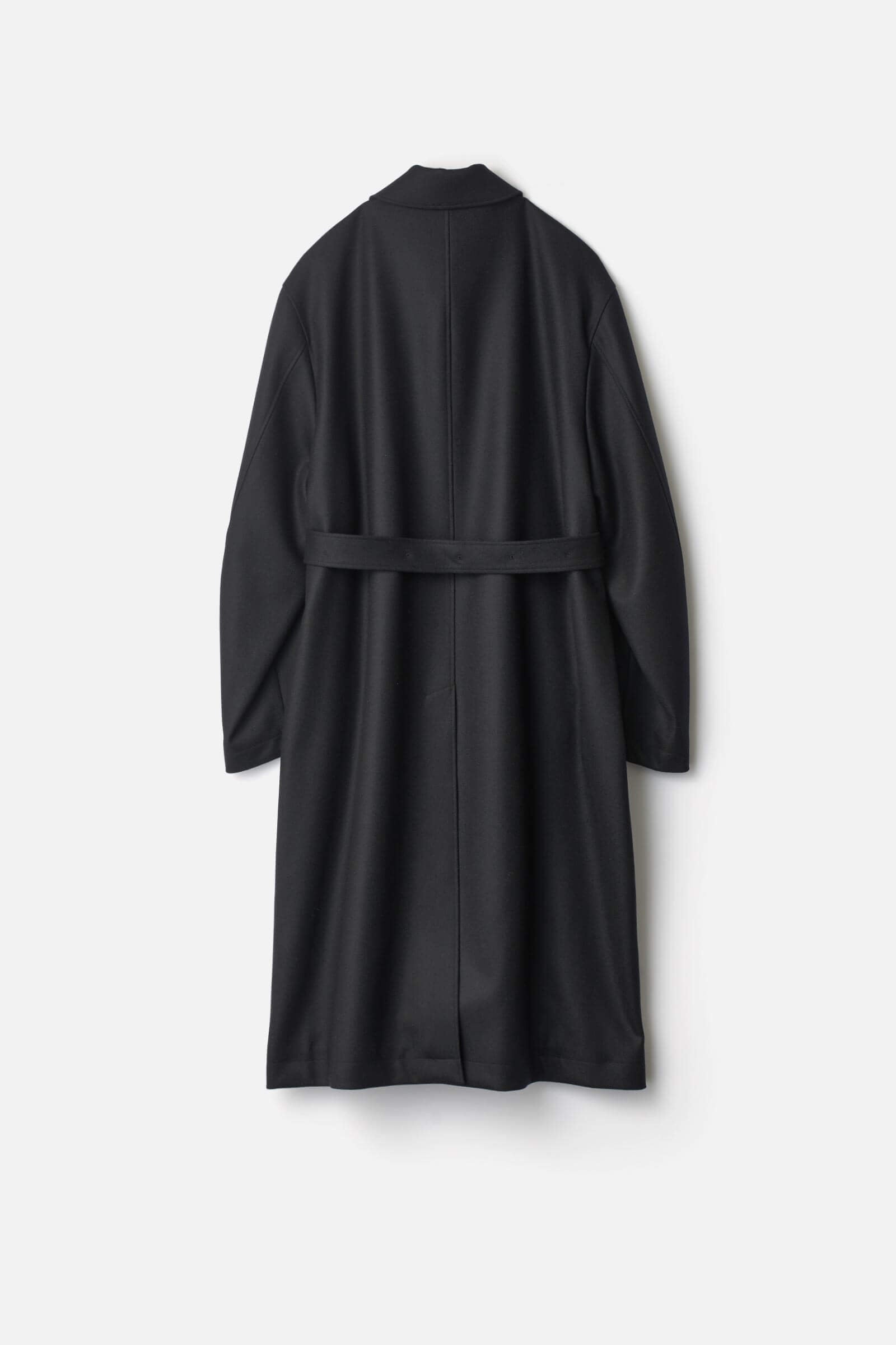 WOOL MELTON OVERSIZED INVESTIGATED COAT – ssstein