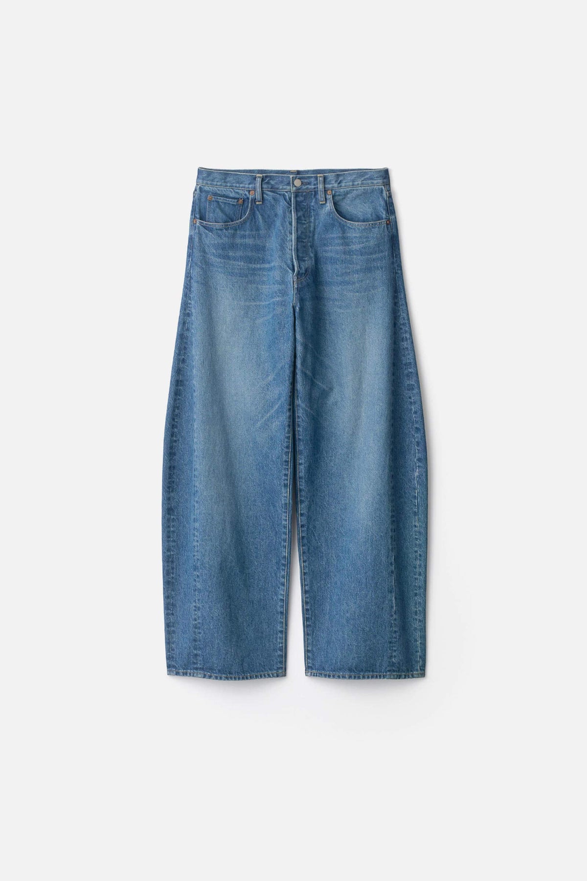 DEFORMATION WIDE DENIM PANTS – ssstein