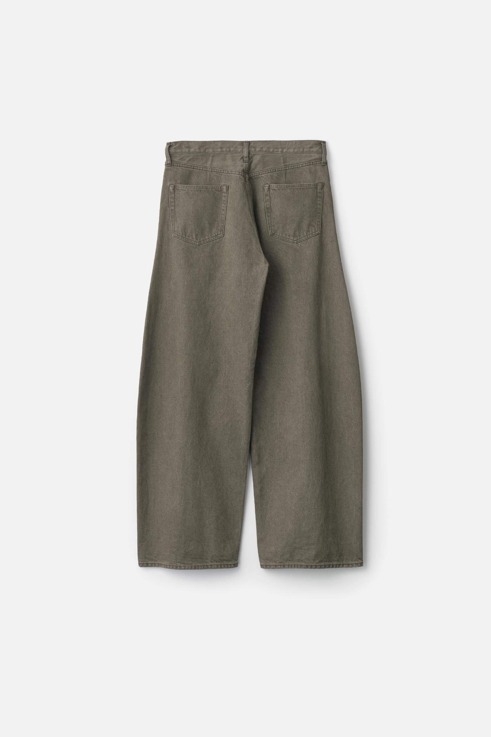 DEFORMATION WIDE COLOR DENIM PANTS – ssstein