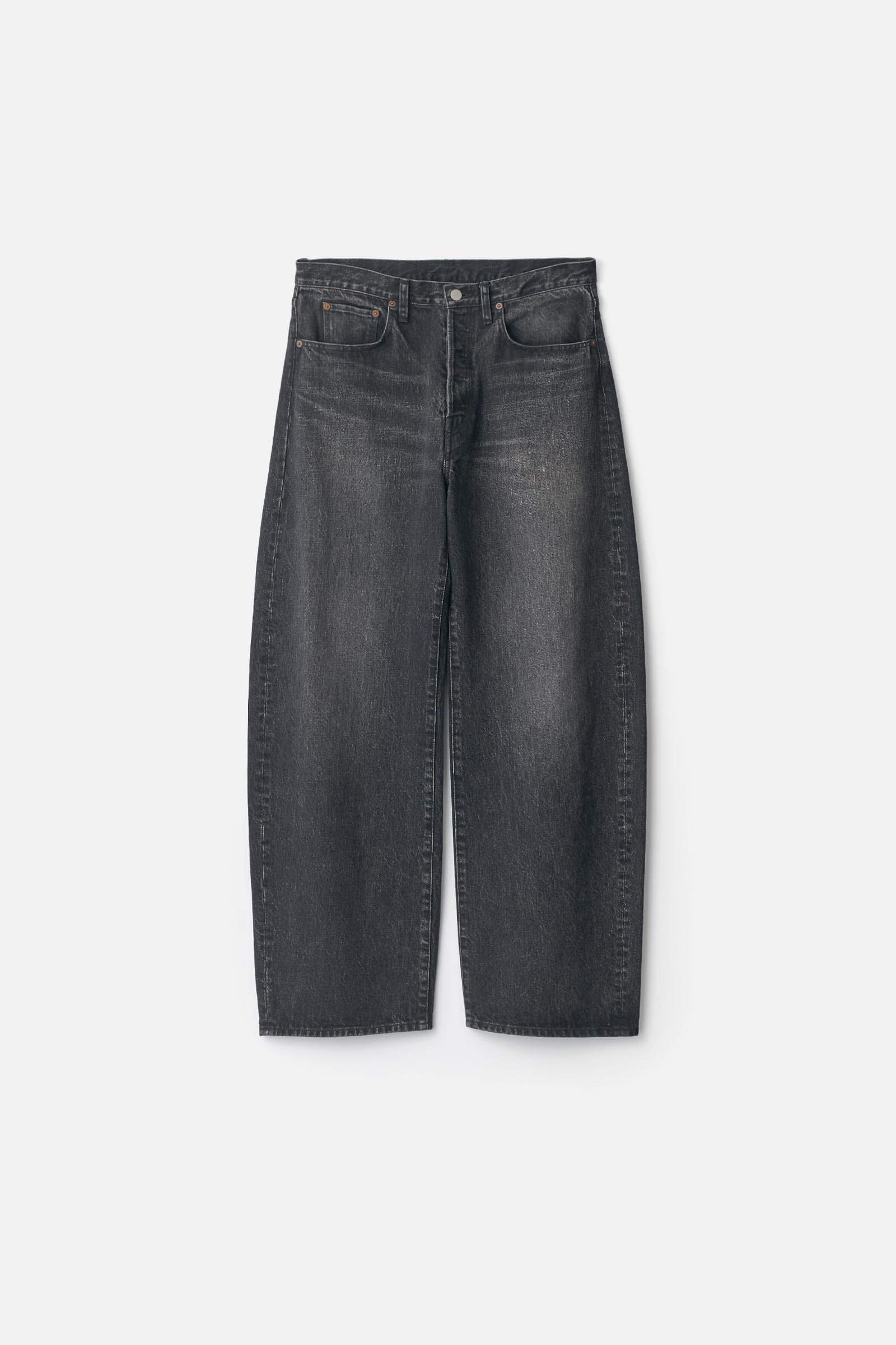 ROUND DENIM PANTS