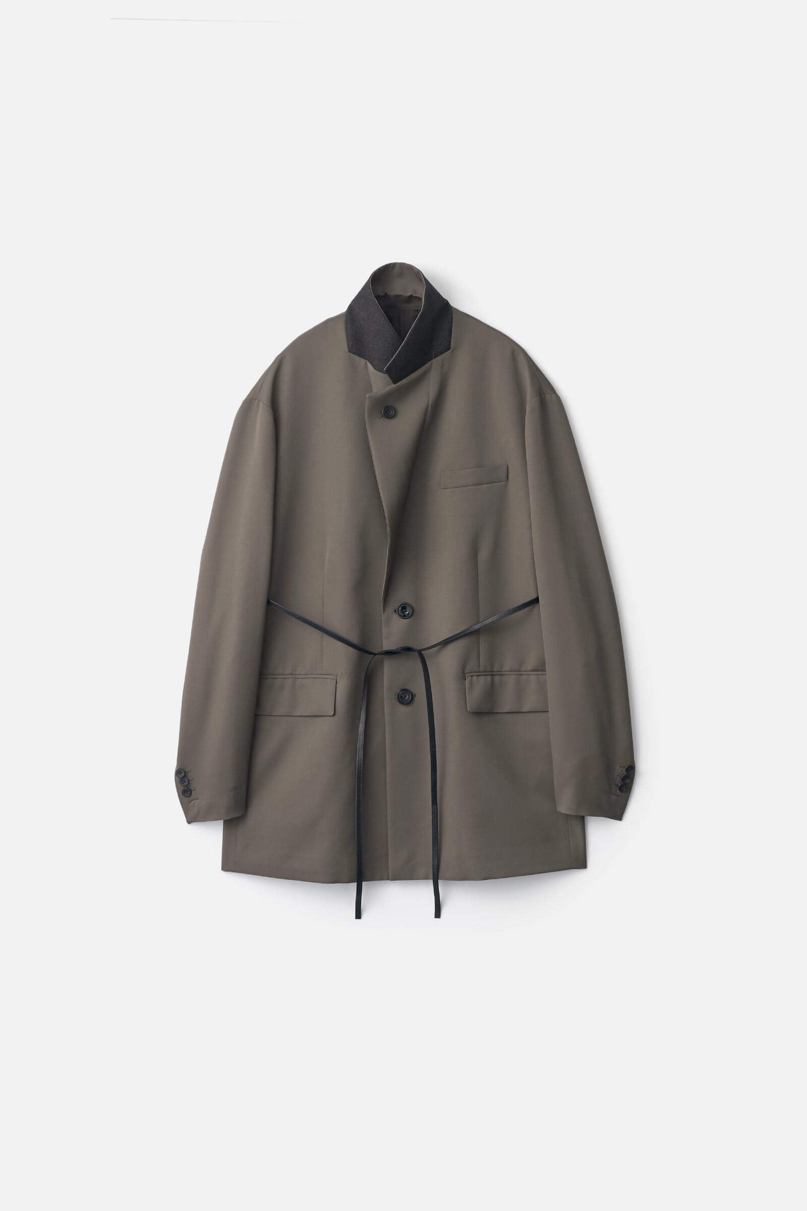 OVERSIZED SINGLE BREASTED LONG JACKET – ssstein