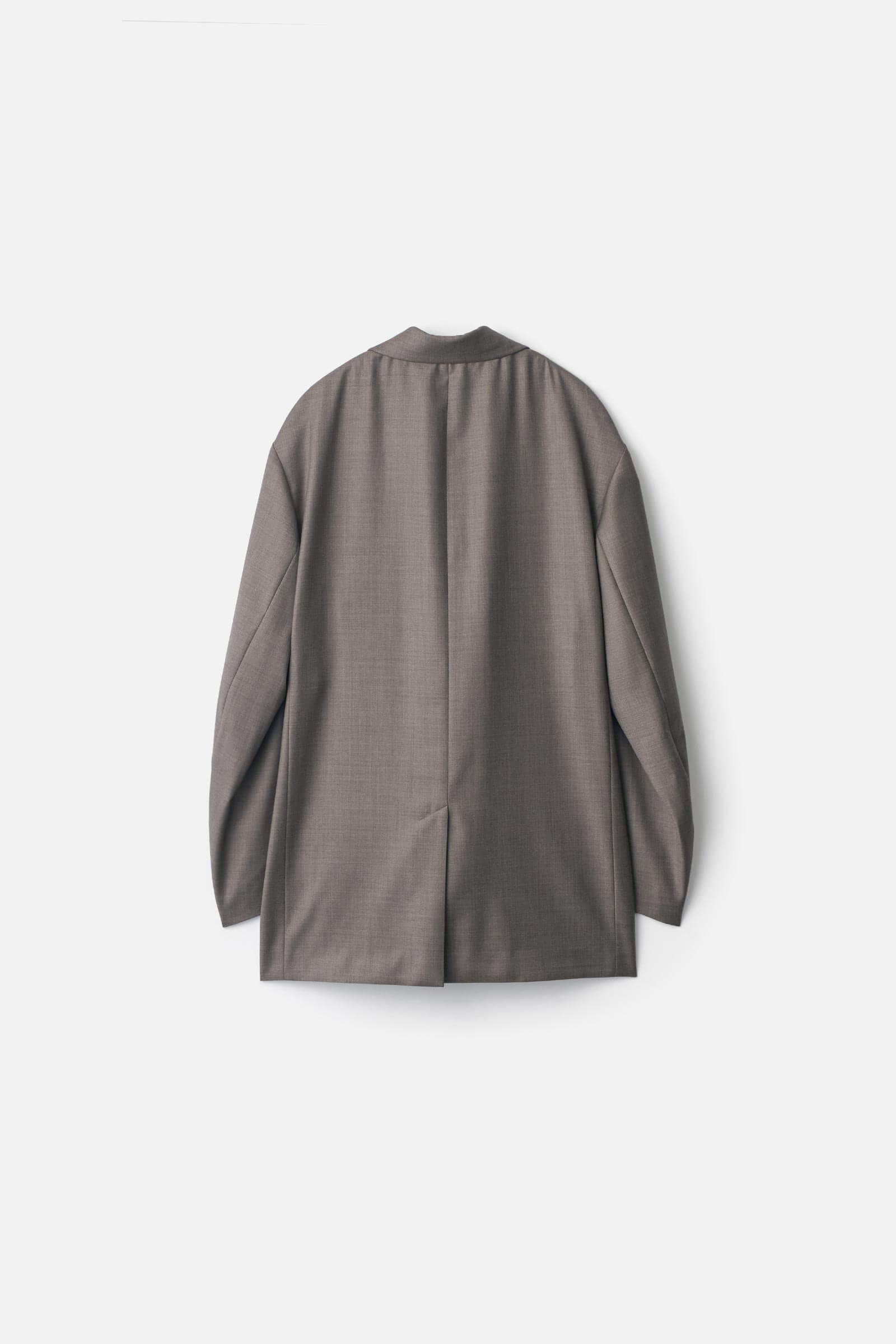 EX. FINE WOOL OVERSIZED SINGLE BREASTED LONG JACKET – ssstein
