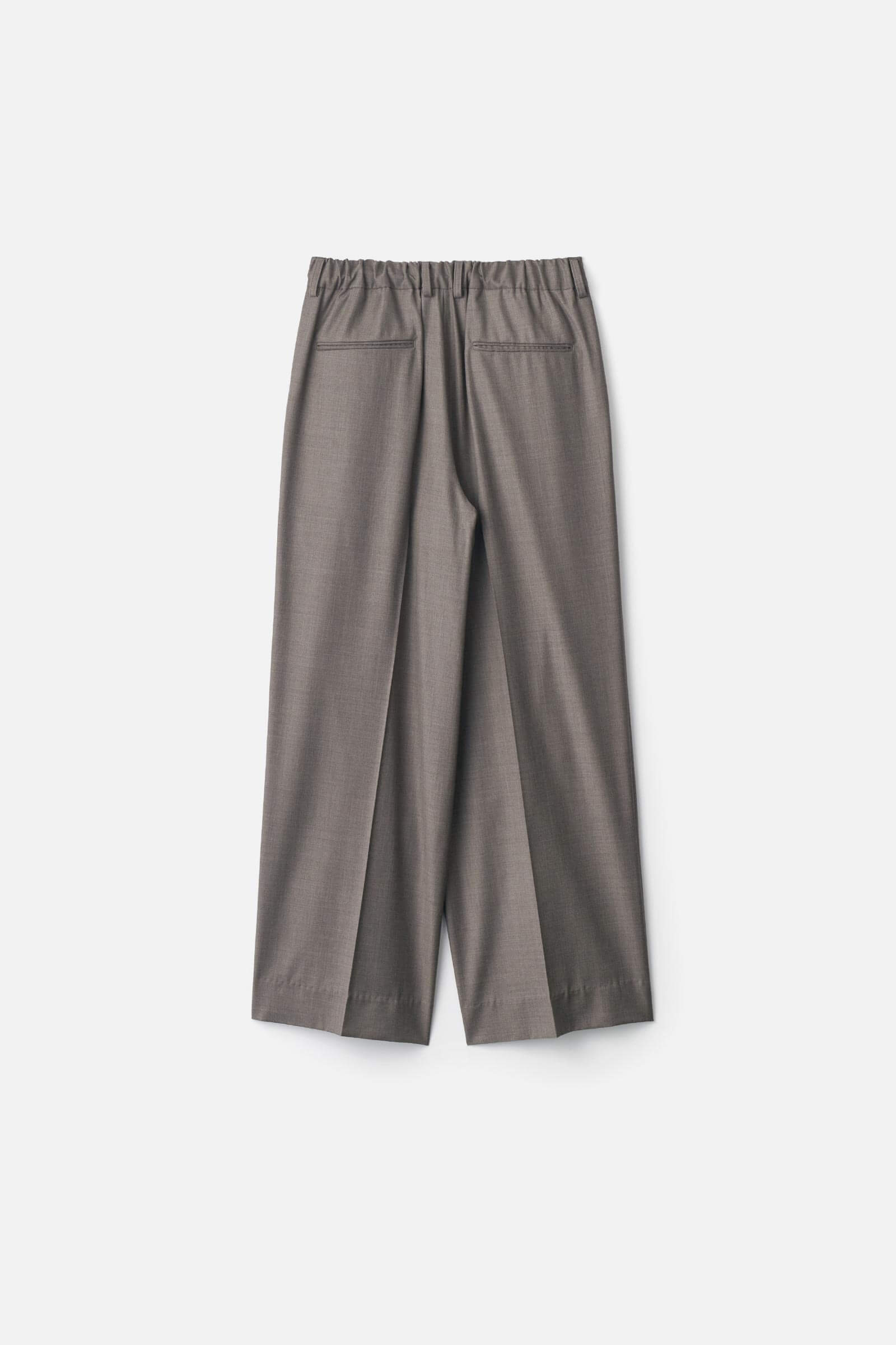 EXTRA FINE WOOL EASY LONG WIDE TROUSERS – ssstein