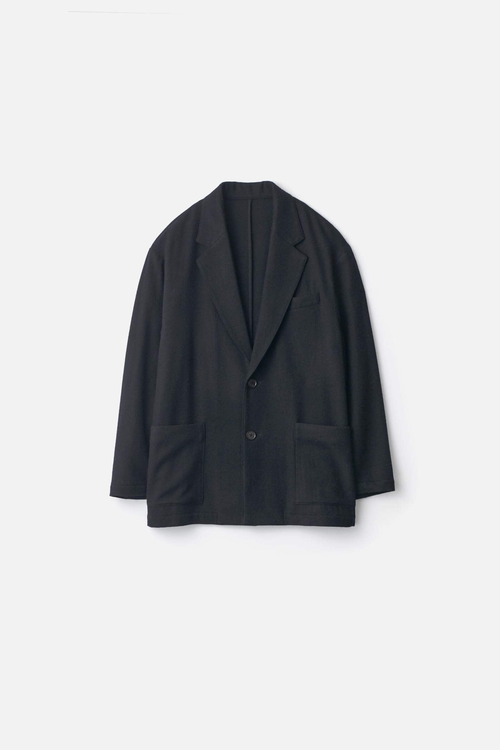 W/CA FLEECE EASY SINGLE BREASTED JACKET
