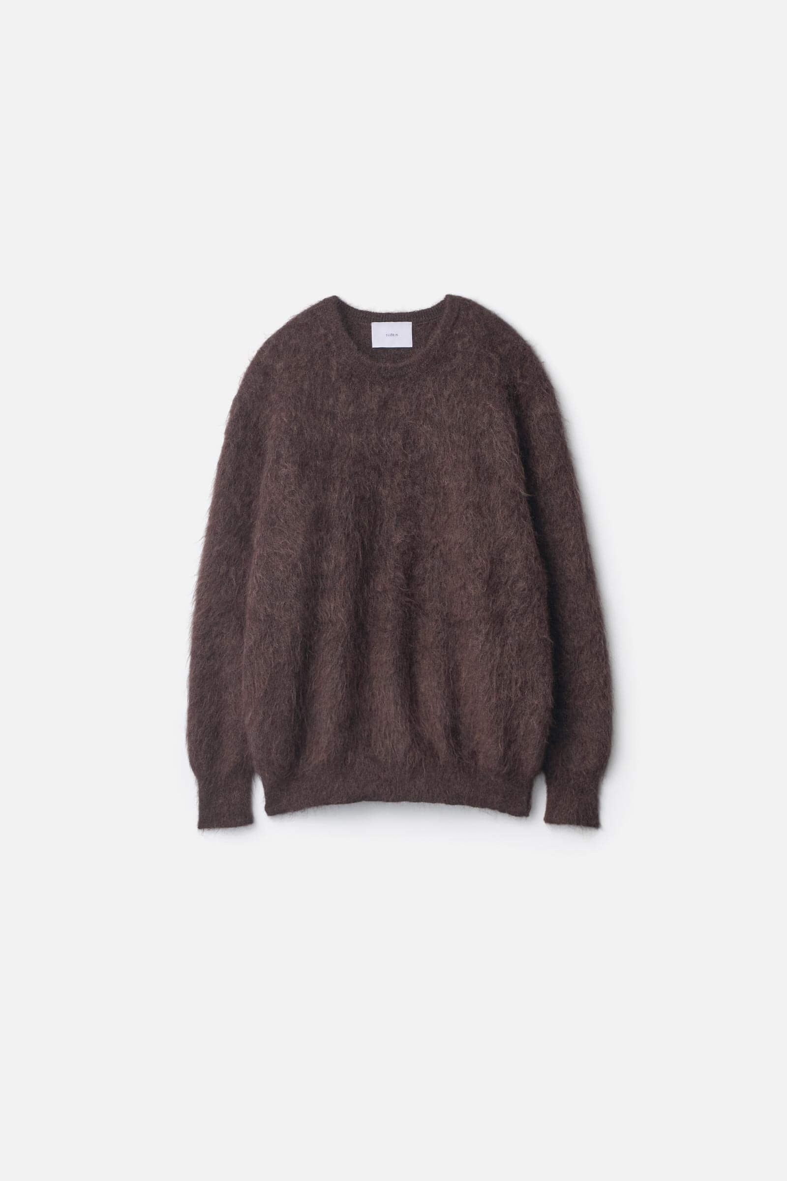 KID MOHAIR KNIT CREW NECK LS