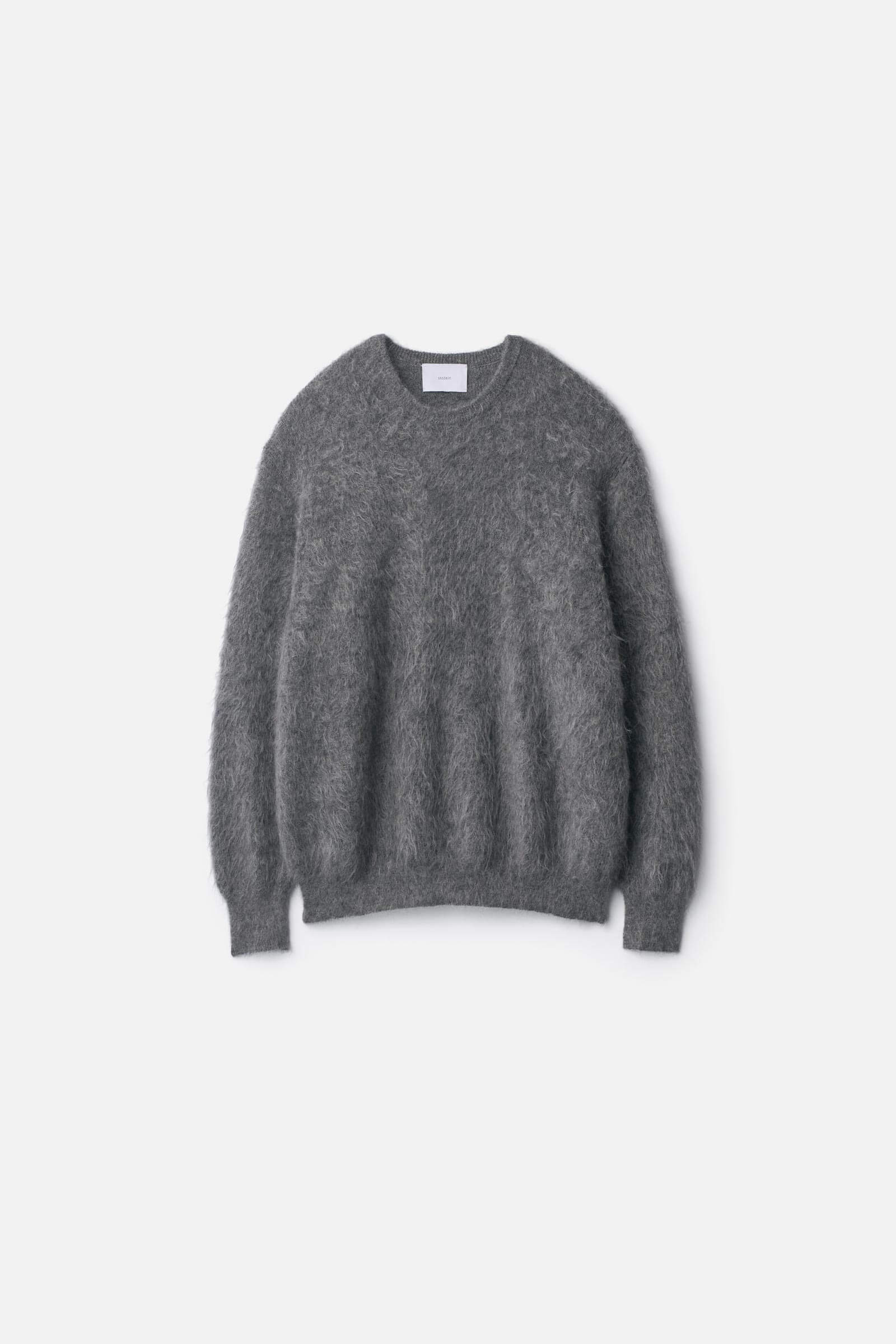 KID MOHAIR KNIT CREW NECK LS