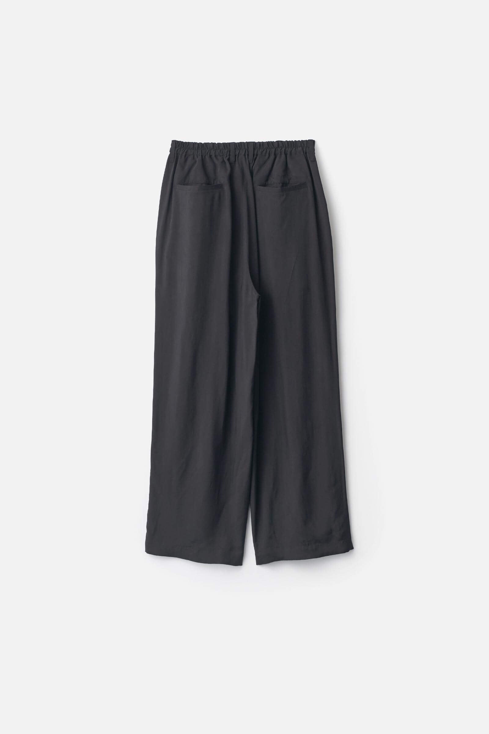 CUPRO FIBRIL WIDE EASY TROUSERS – ssstein