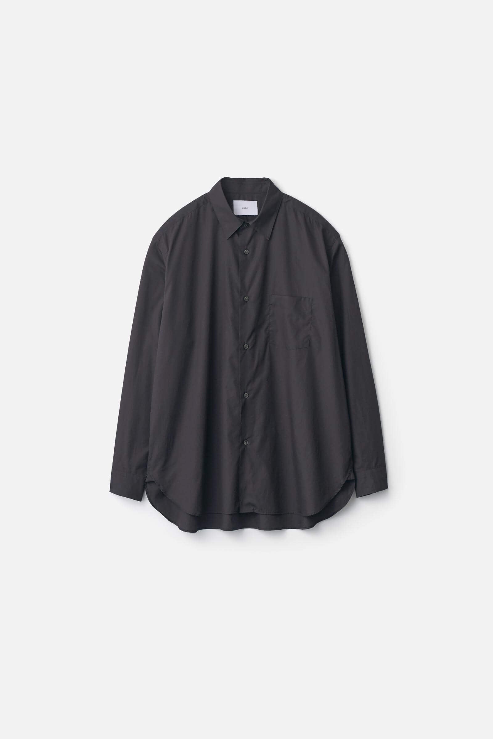 PIMA COTTON OVERSIZED REGULAR COLLAR SHIRT