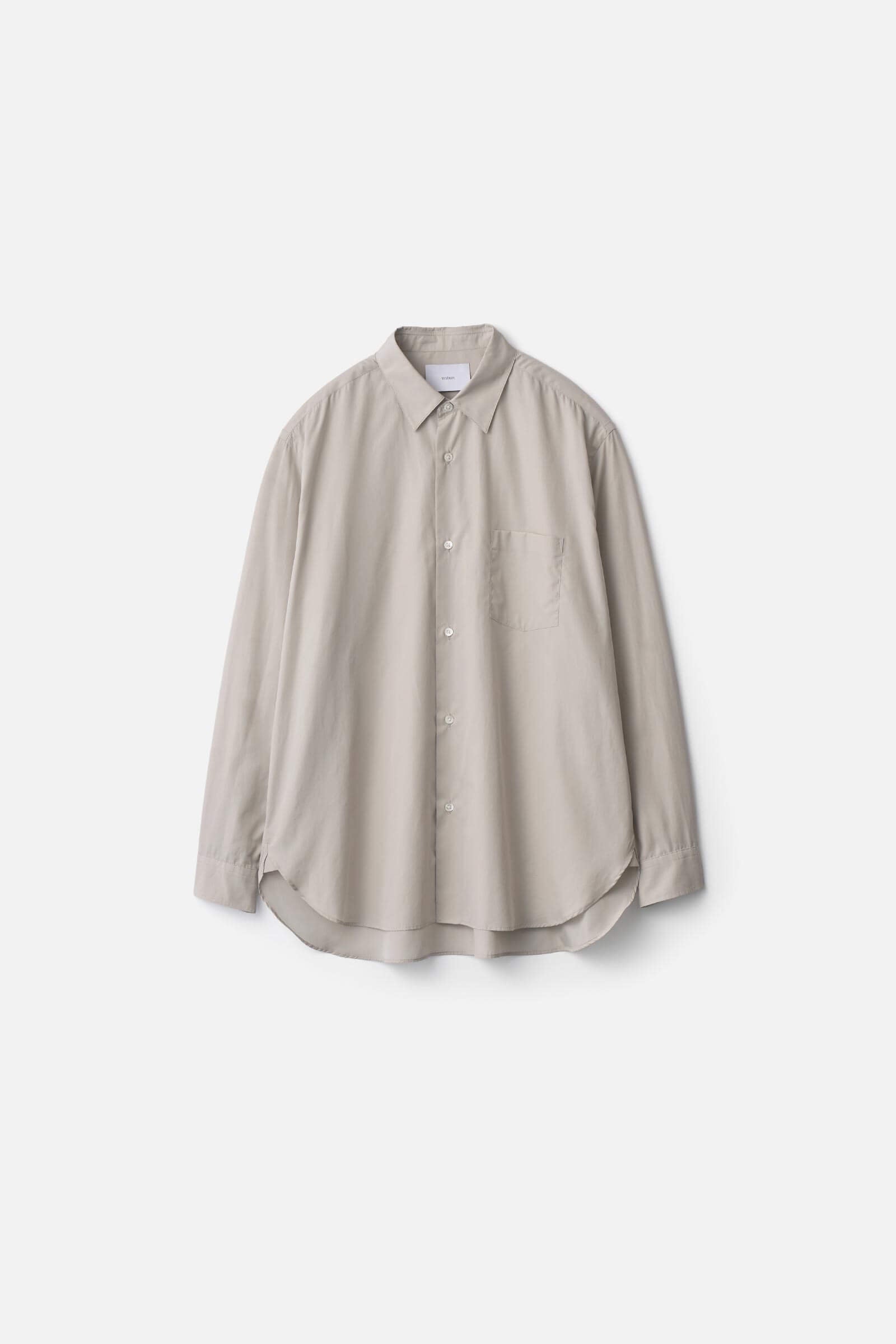 PIMA COTTON OVERSIZED REGULAR COLLAR SHIRT