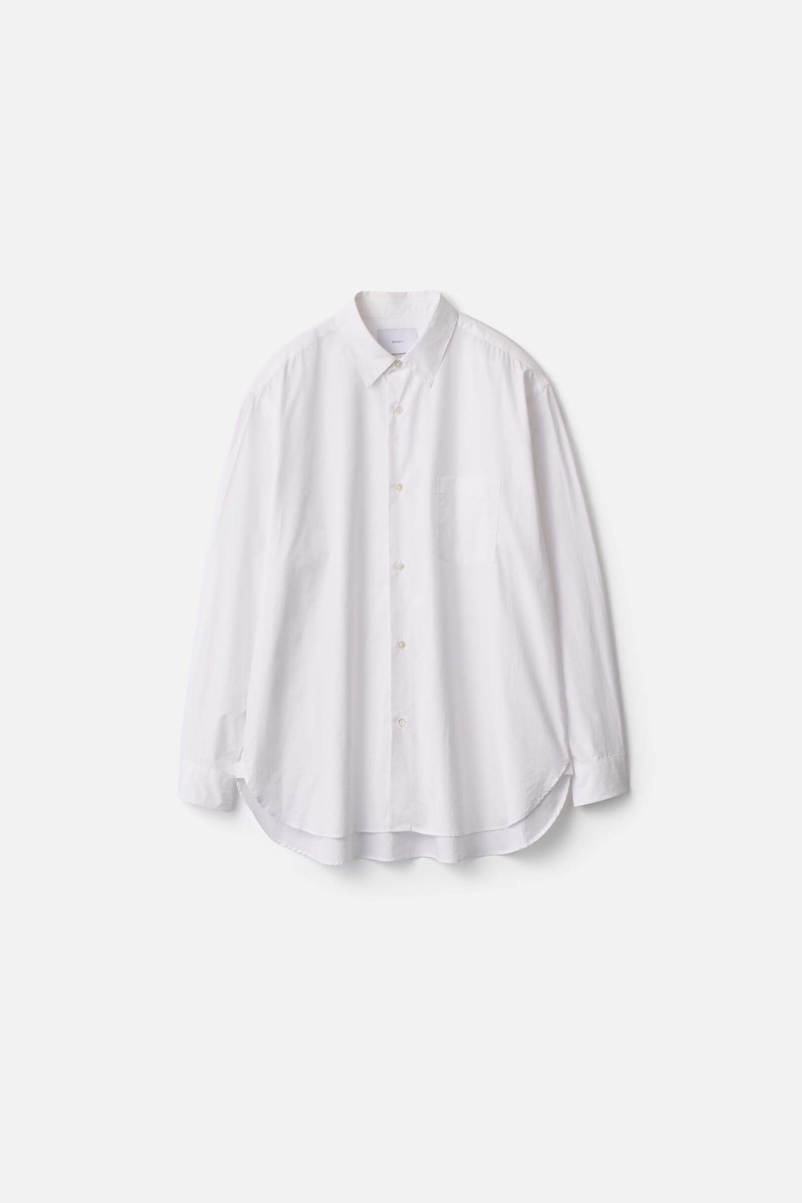 PIMA COTTON OVERSIZED REGULAR COLLAR SHIRT