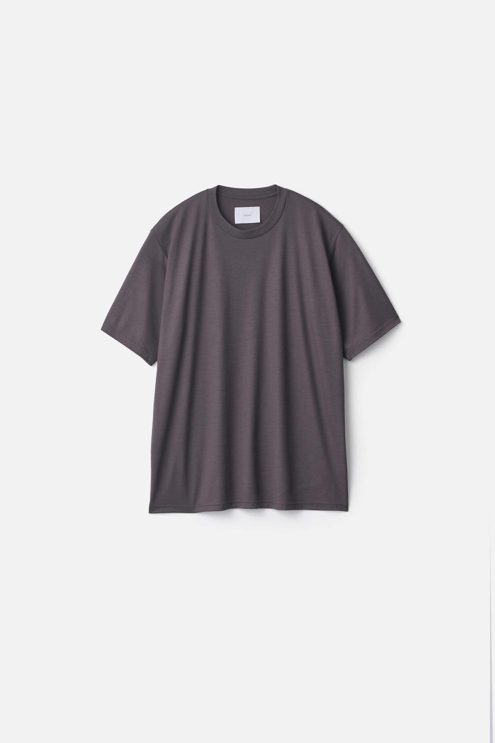 FINE WOOL OVERSIZED SHORT SLEEVE TEE
