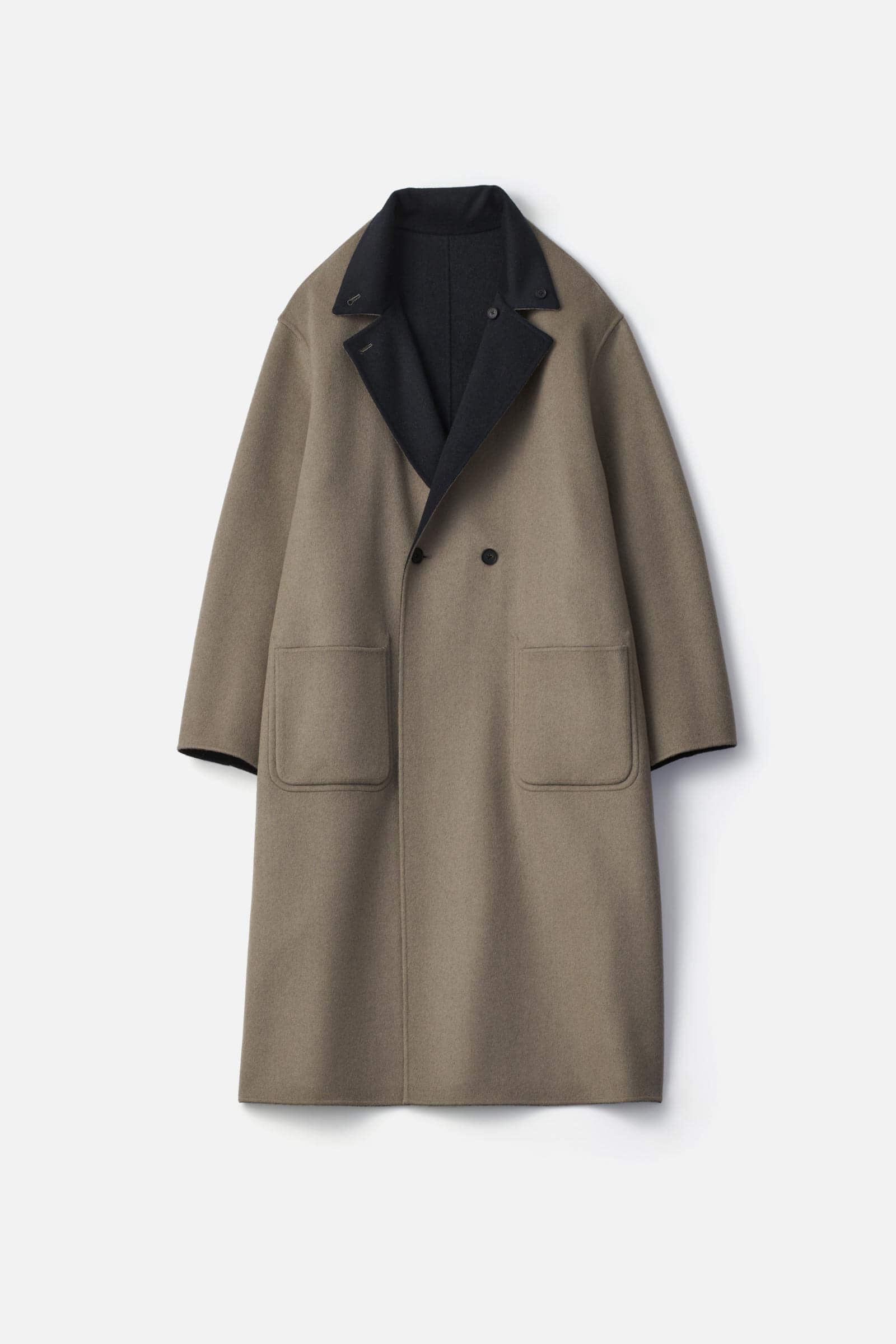 ssstein 24AW Oversized Reversible Coat S