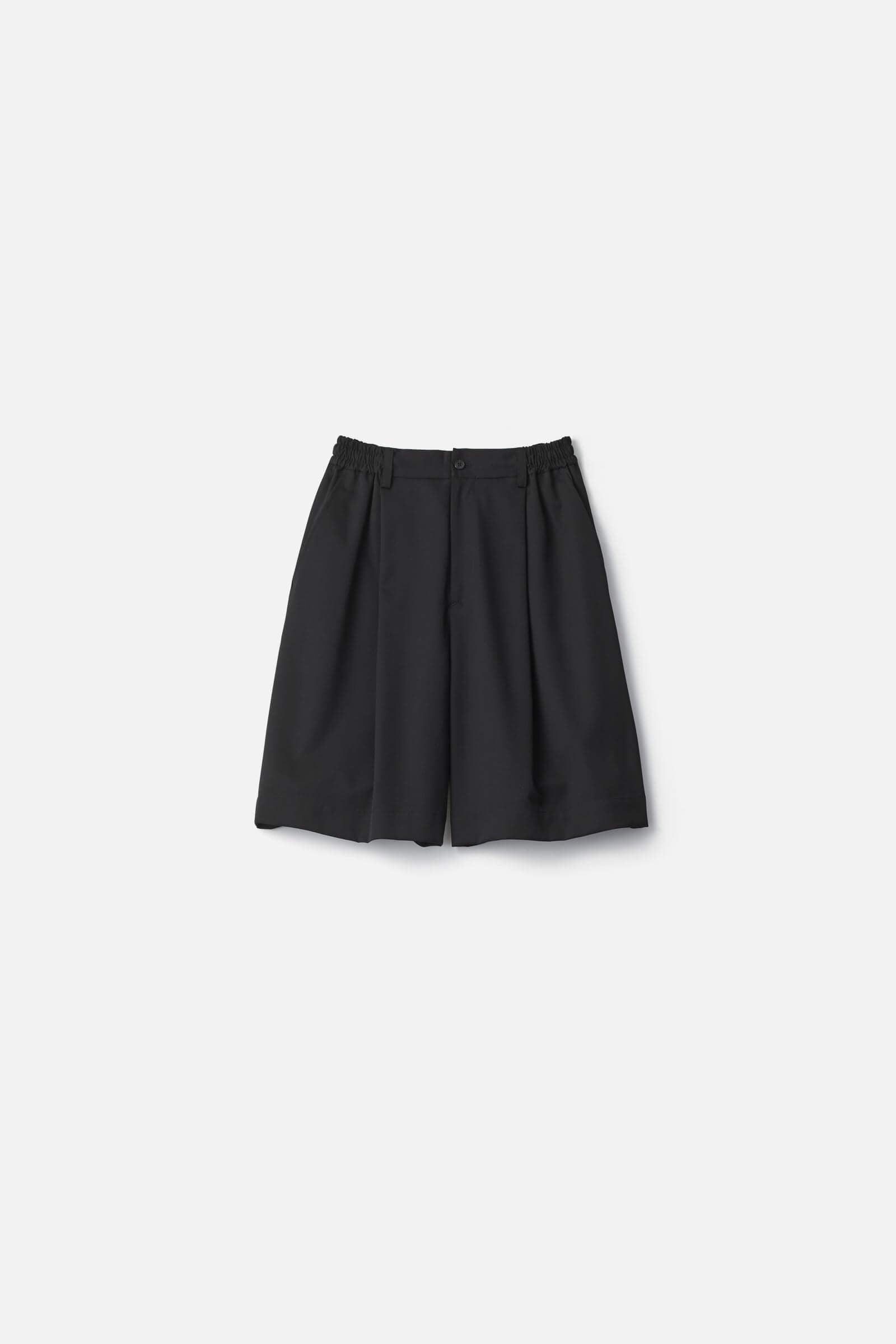 WIDE EASY SHORT TROUSERS