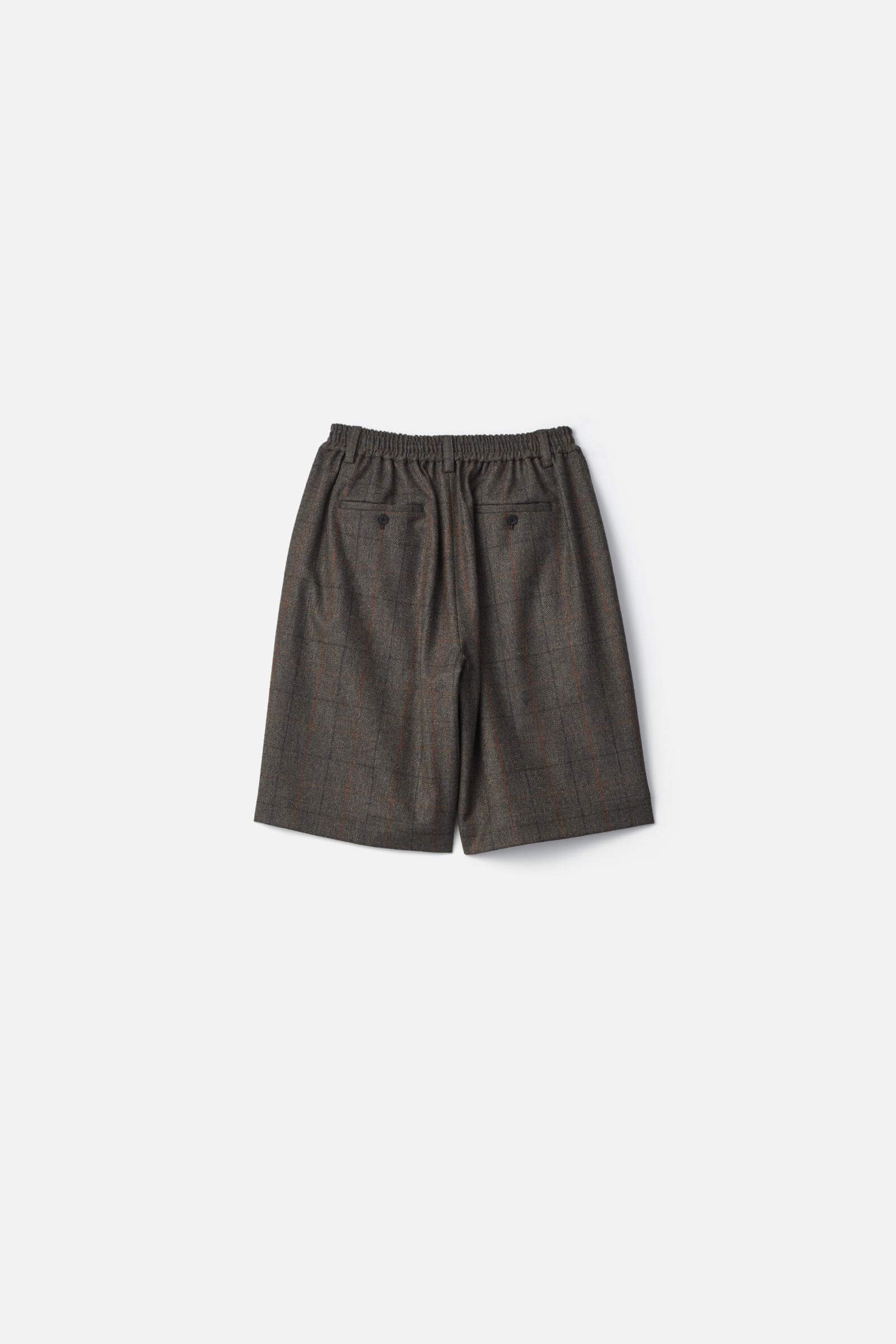 WIDE EASY SHORT TROUSERS