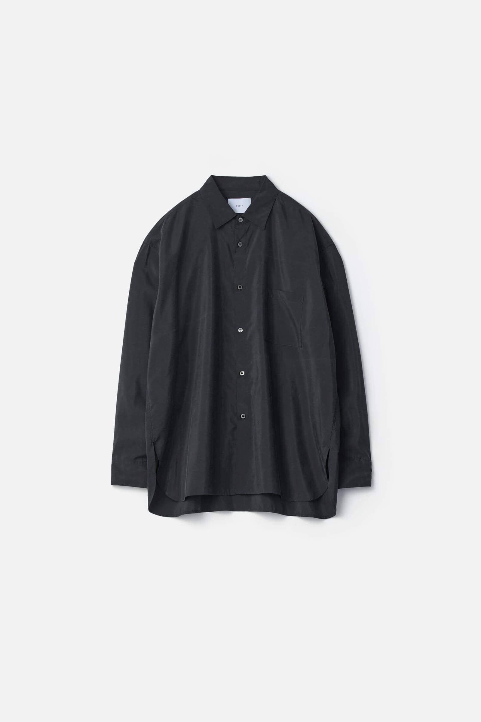 SILK NYLON OVERSIZED DOWN PAT SHIRT