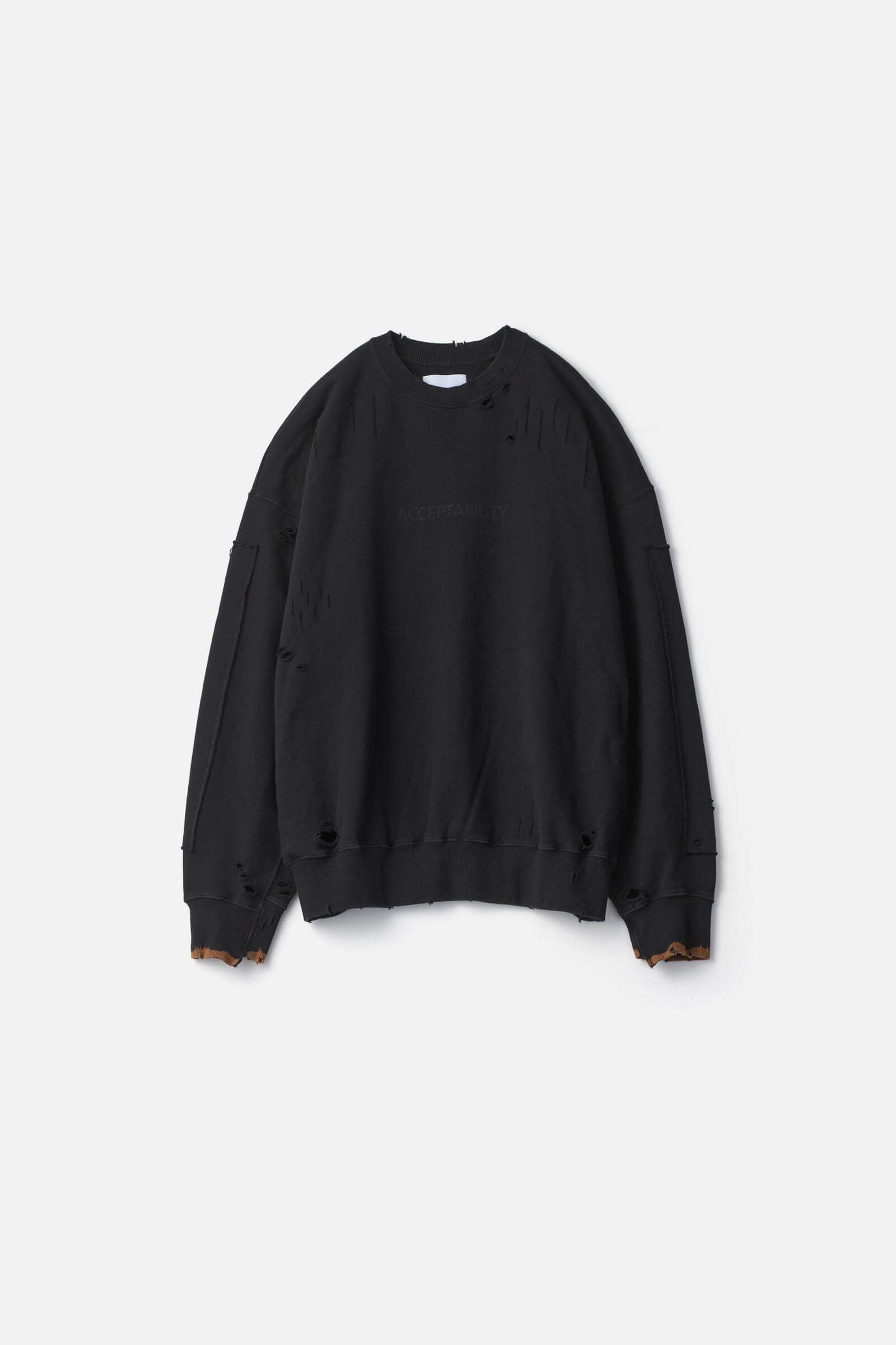 OVERSIZED REBUILD SWEAT LS