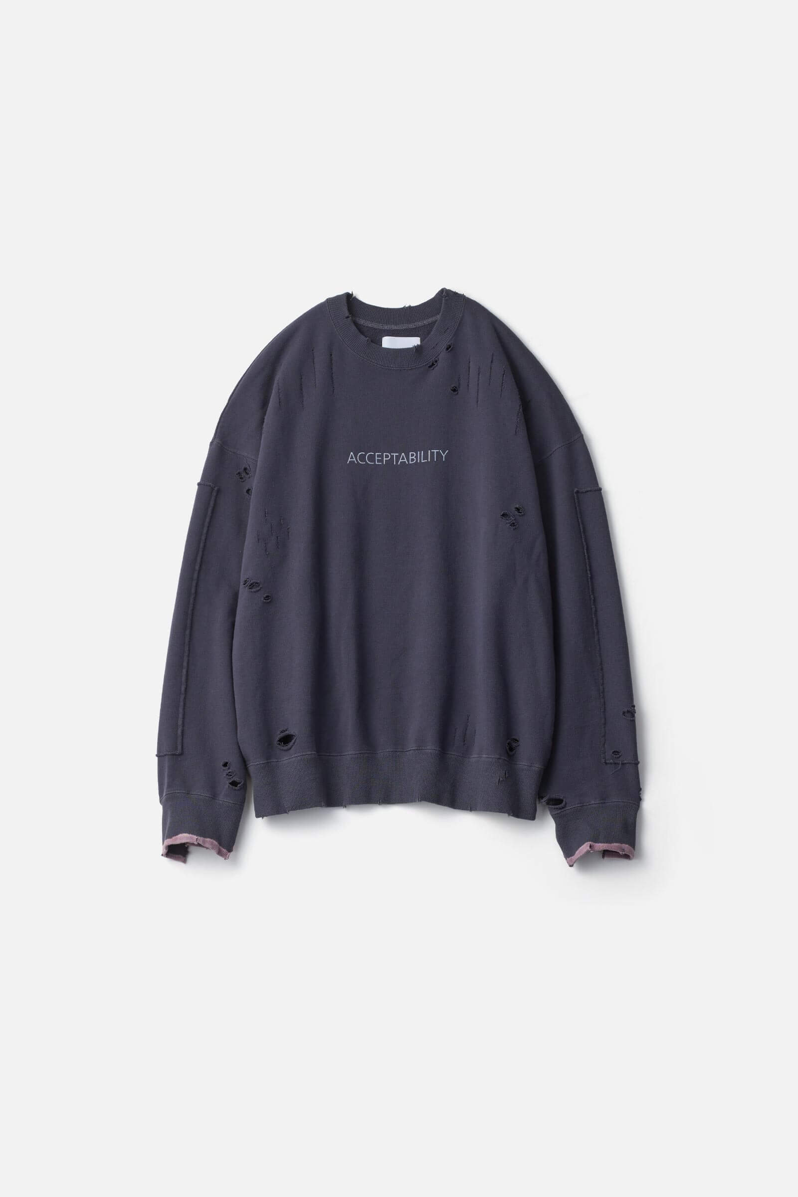 OVERSIZED REBUILD SWEAT LS