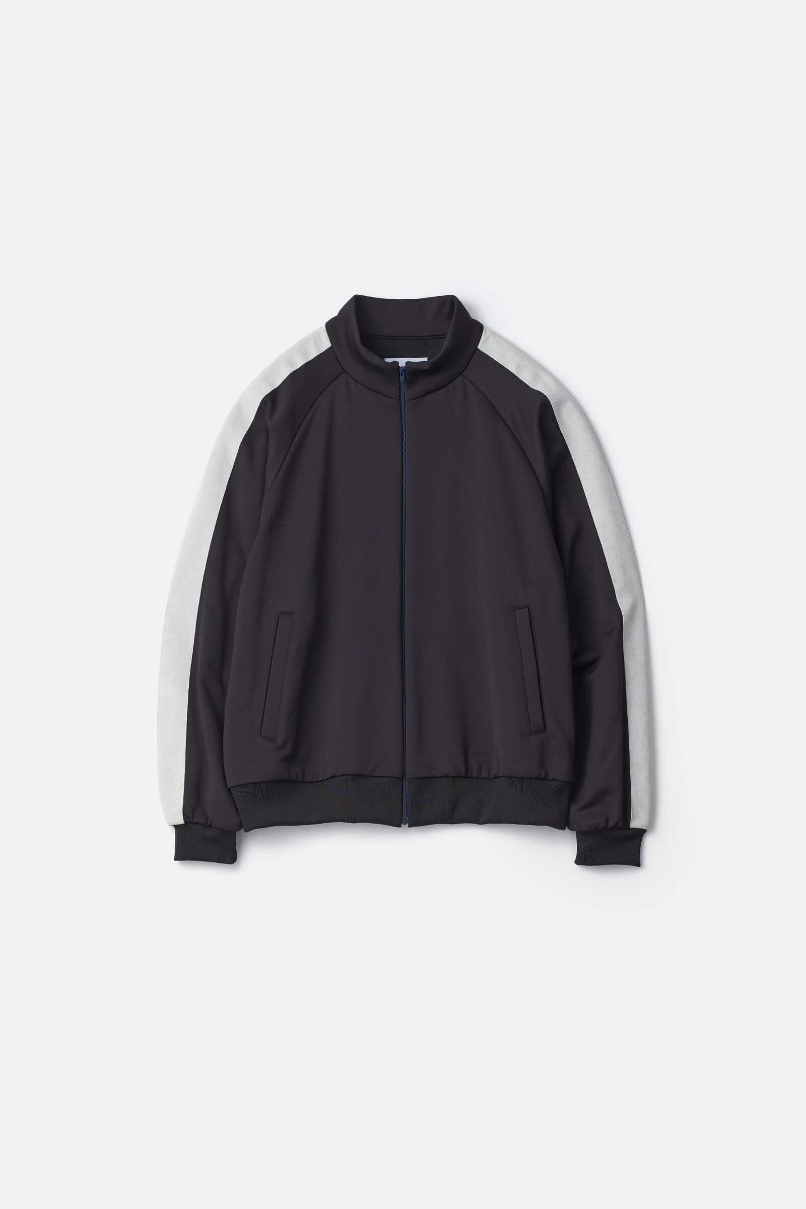 NYLON JERSEY TRACK JACKET