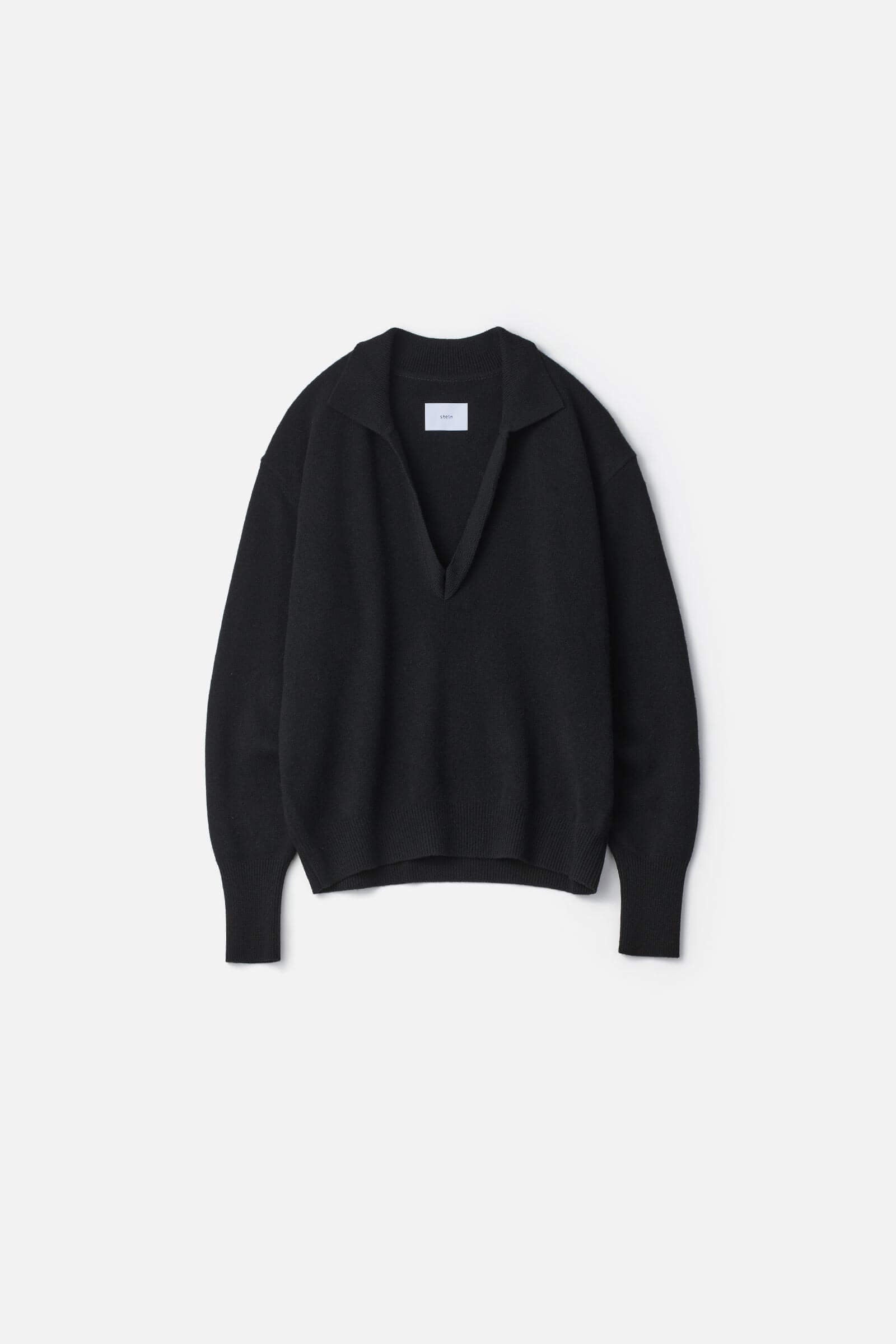 EXTRA FINE WOOL KNIT SKIPPER LS