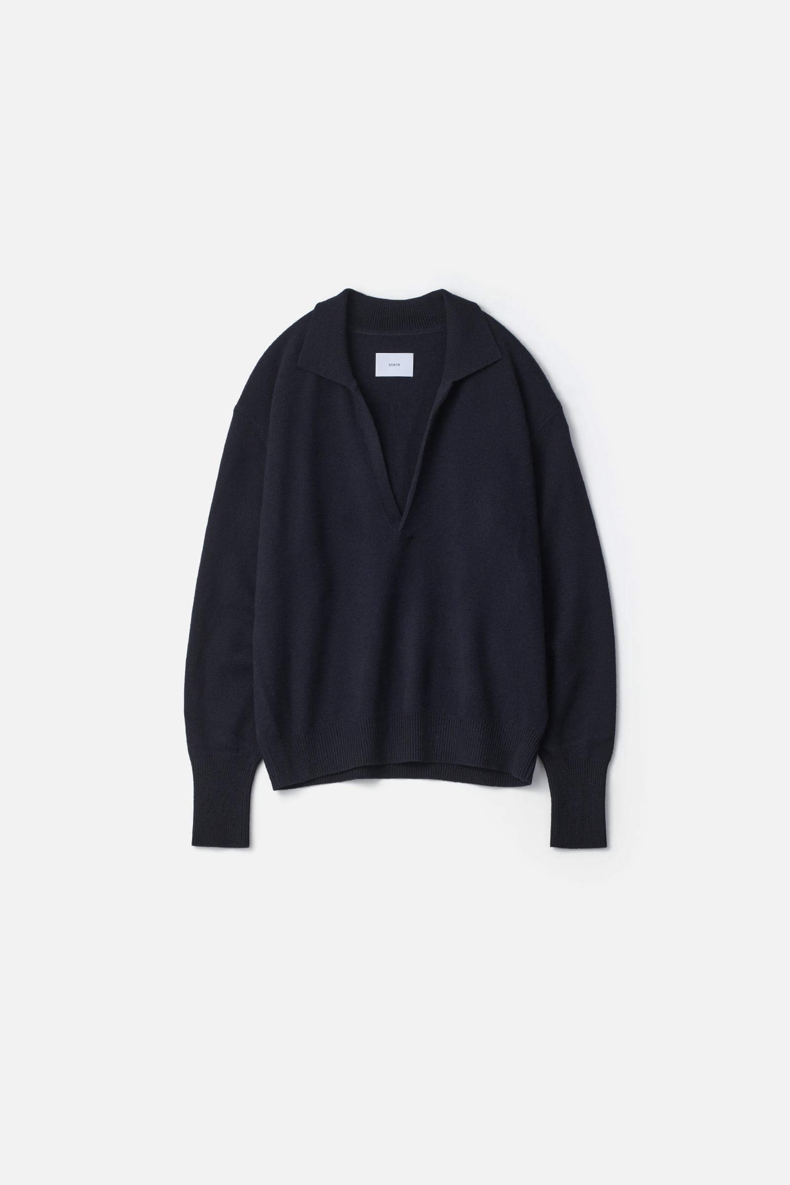 EXTRA FINE WOOL KNIT SKIPPER LS