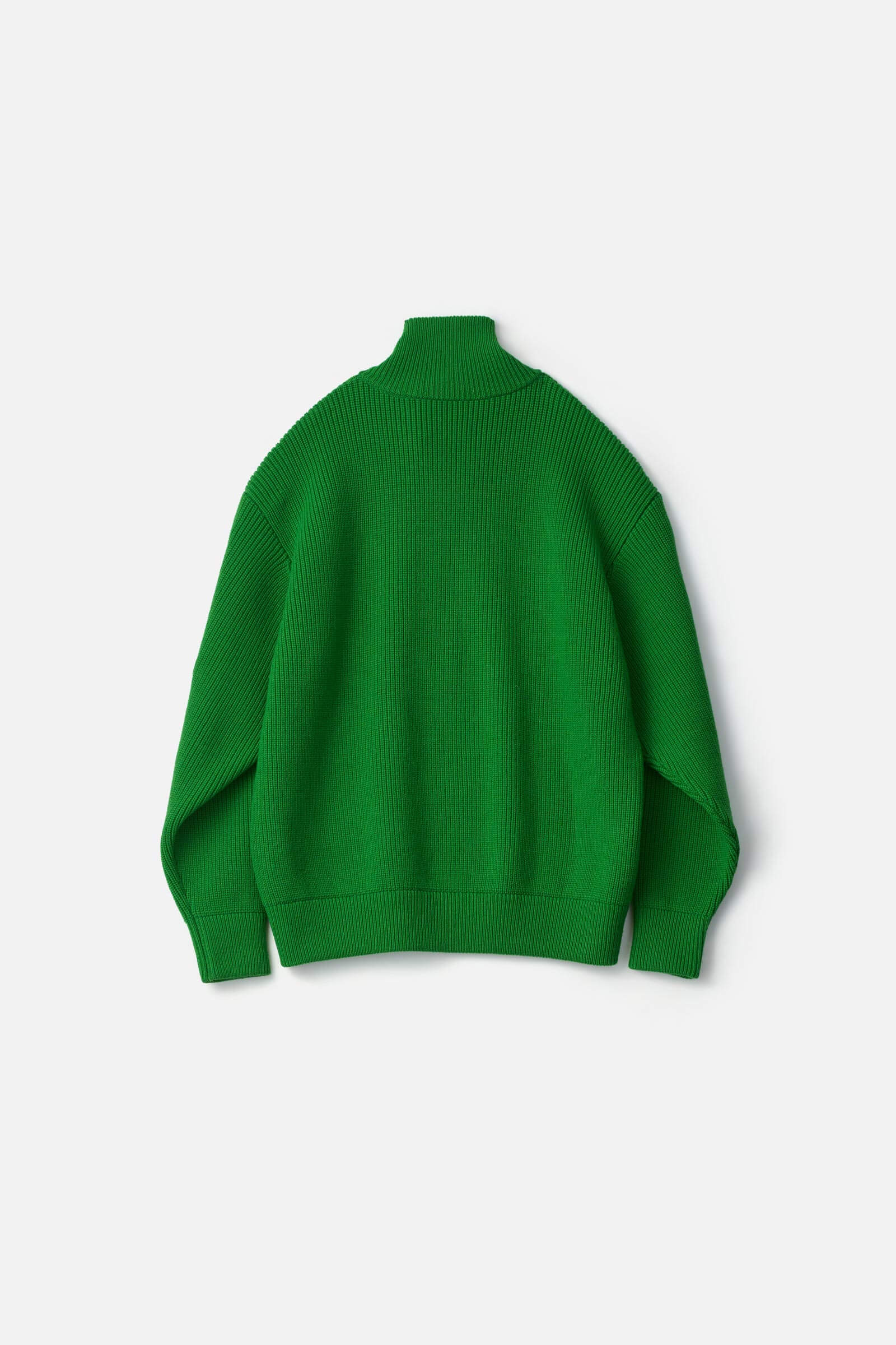 OVERSIZED DRIVERS KNIT HALF ZIP PULLOVER